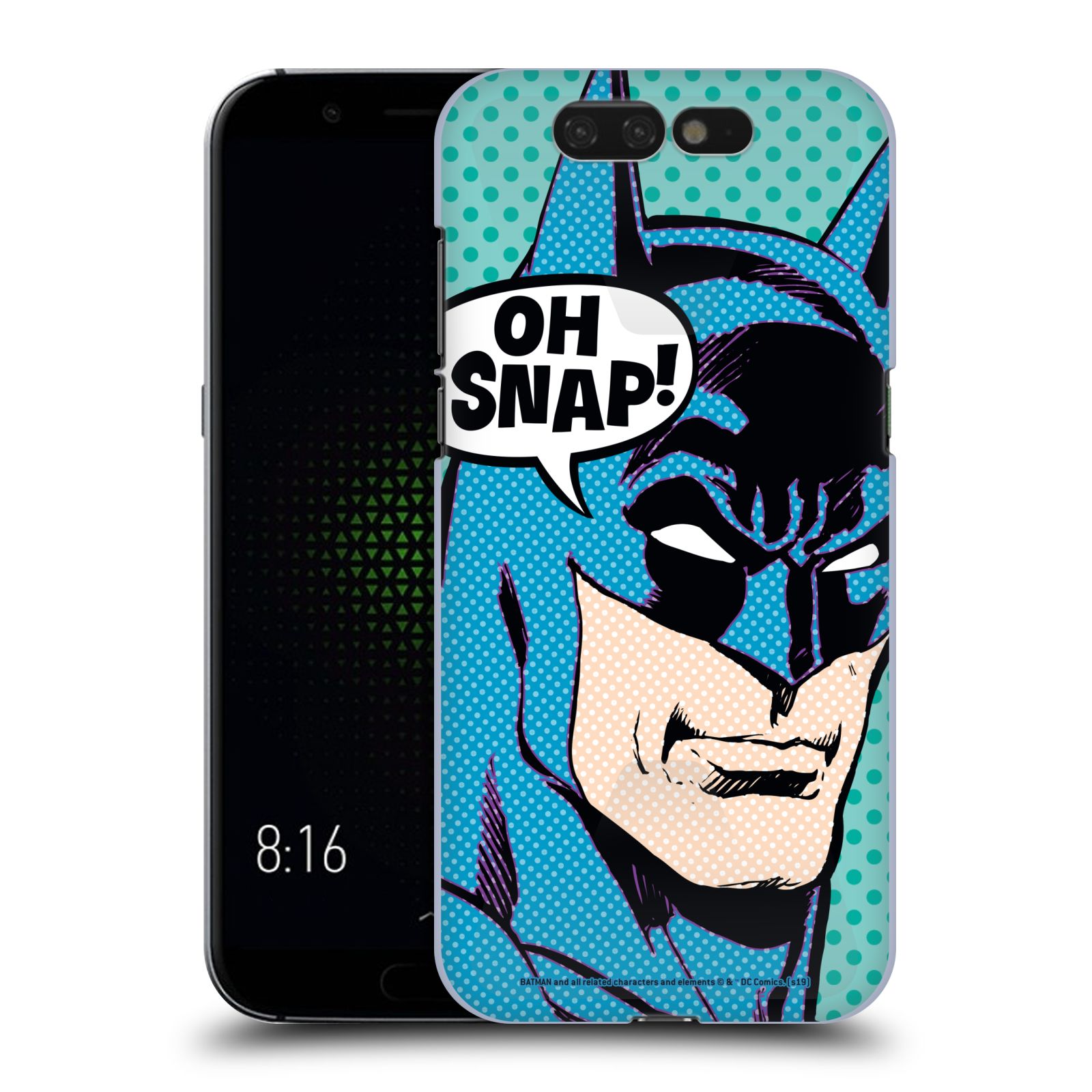 Pouzdro na mobil Xiaomi Black Shark - HEAD CASE - DC komix Batman Pop Art tvář
