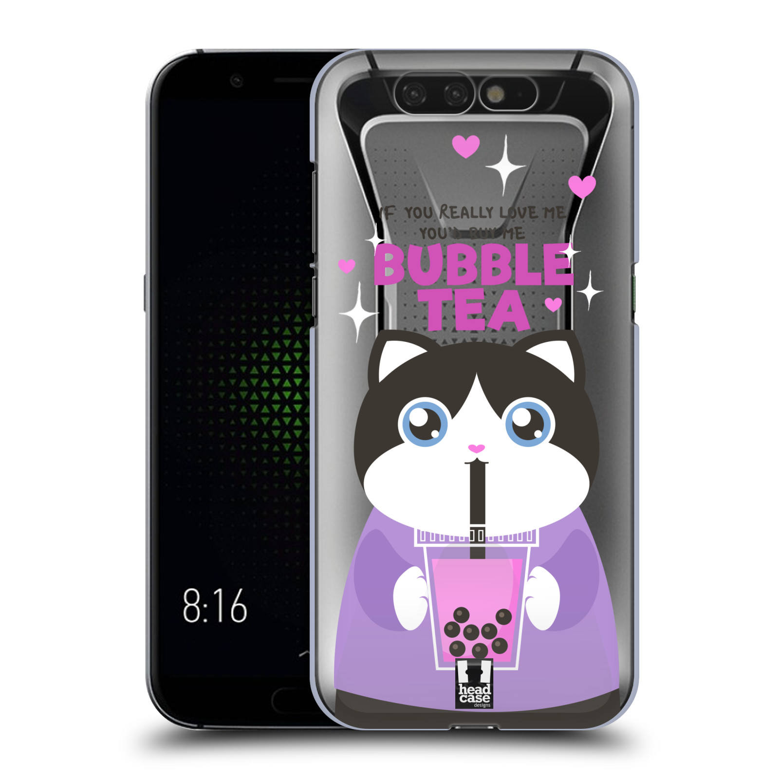 Pouzdro na mobil Xiaomi Black Shark - HEAD CASE - Kočička a čaj