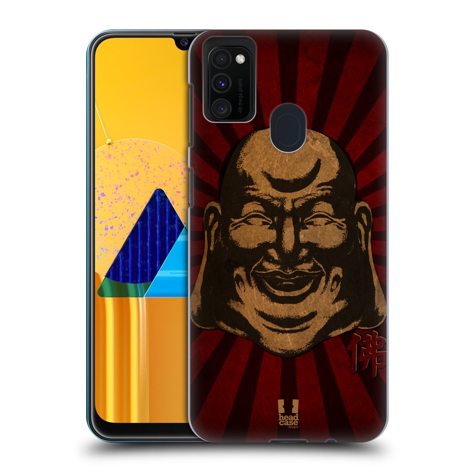 Zadní kryt na mobil Samsung Galaxy M21 vzor BUDDHA BUDAI