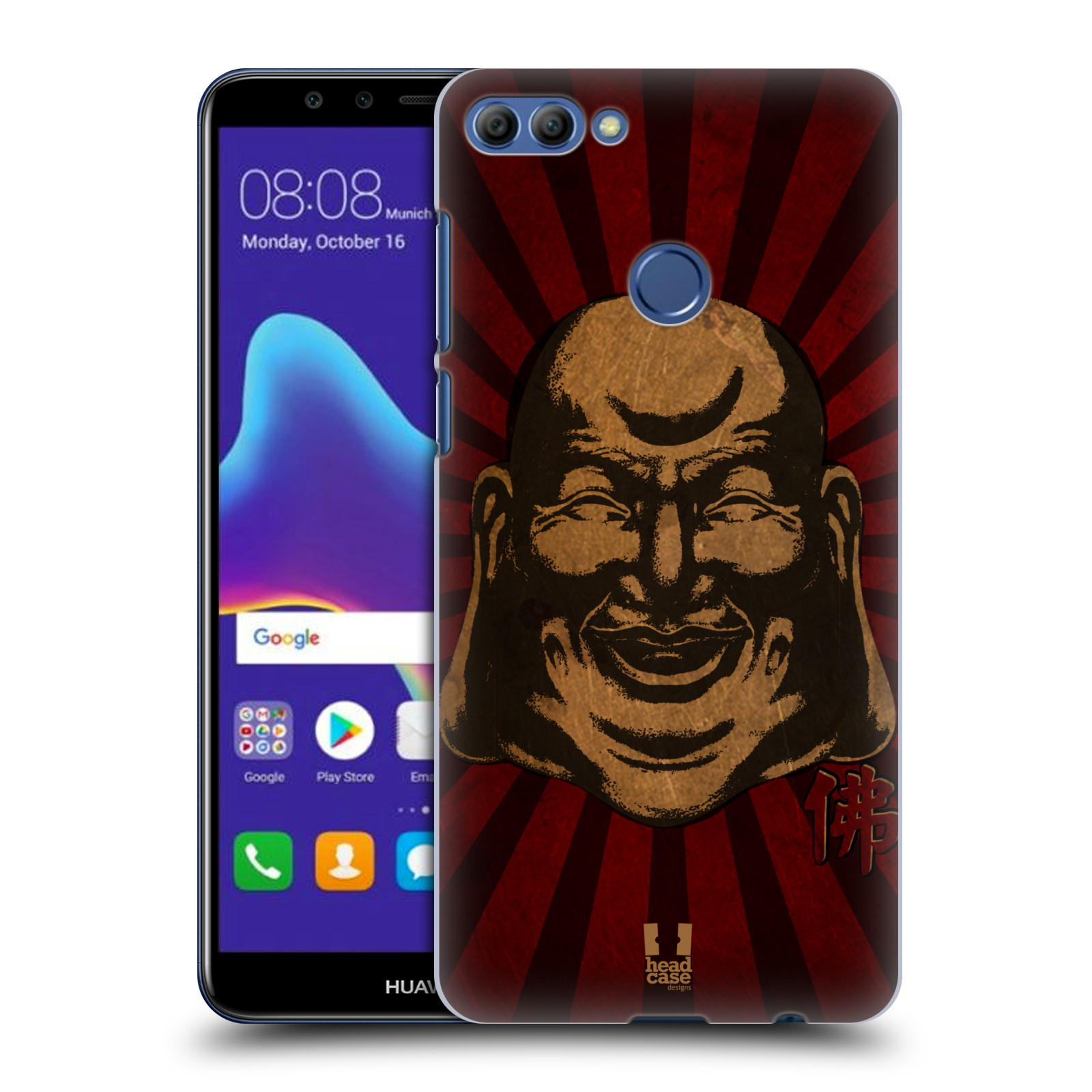 HEAD CASE plastový obal na mobil Huawei Y9 2018 vzor BUDDHA BUDAI