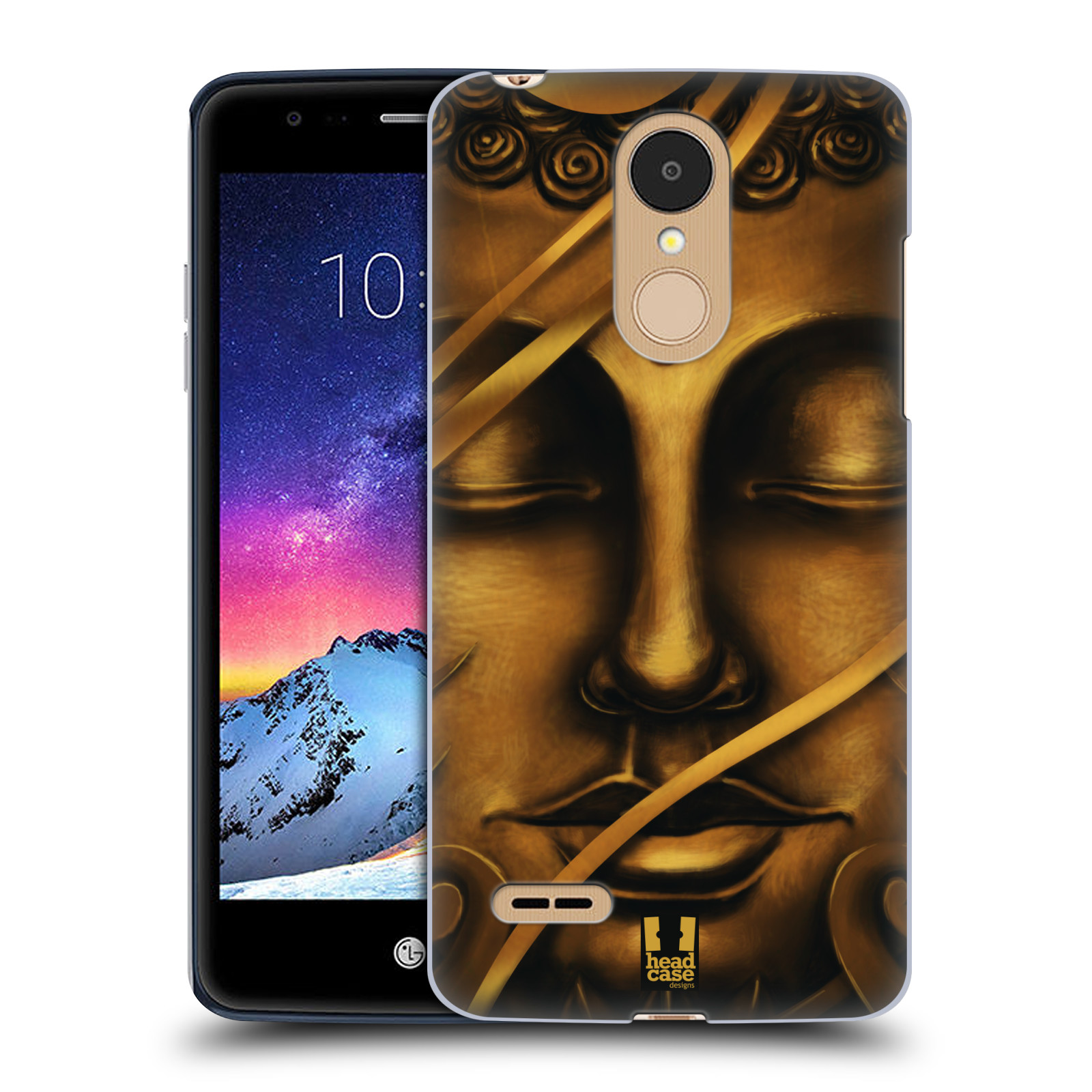 HEAD CASE plastový obal na mobil LG K9 / K8 2018 vzor BUDDHA ZLATÝ BUDHA