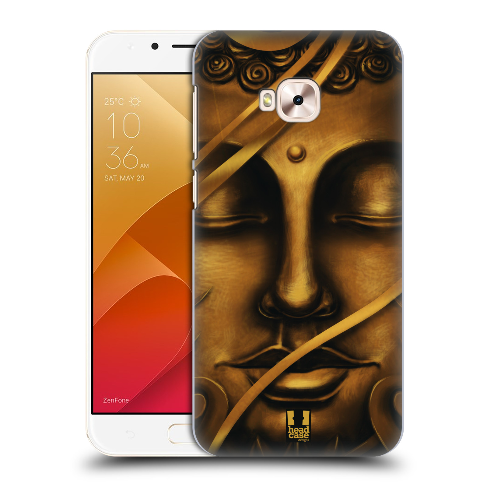 HEAD CASE plastový obal na mobil Asus Zenfone 4 Selfie Pro ZD552KL vzor BUDDHA ZLATÝ BUDHA