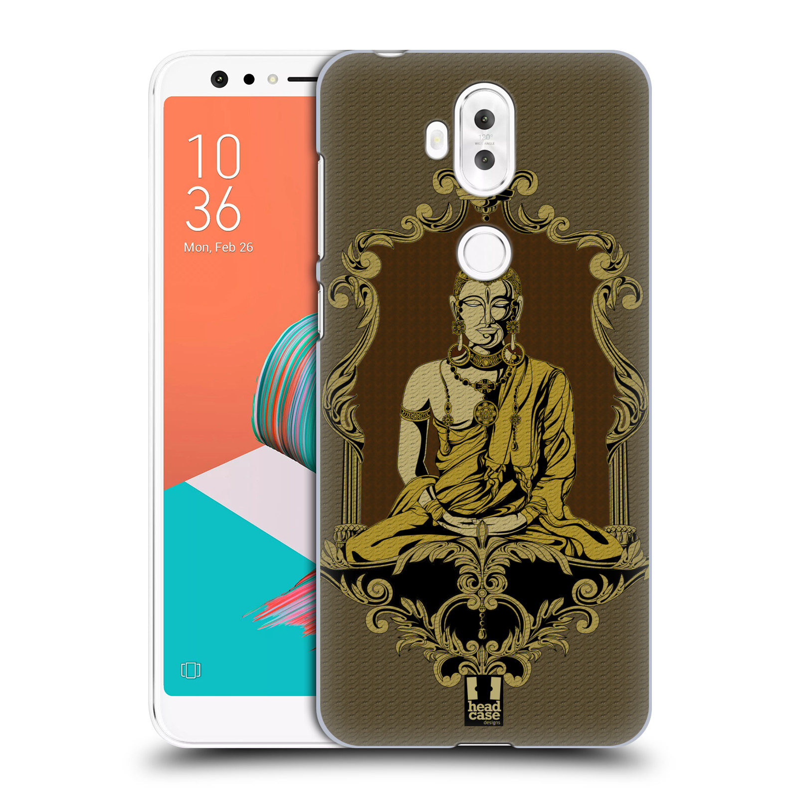 HEAD CASE plastový obal na mobil Asus Zenfone 5 LITE ZC600KL vzor BUDDHA INDIÁN