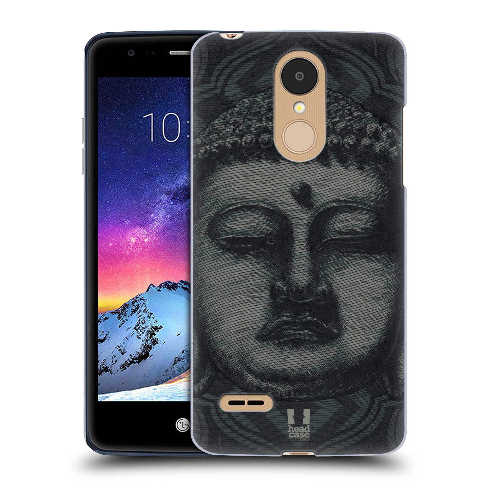 HEAD CASE plastový obal na mobil LG K9 / K8 2018 vzor BUDDHA KAMAKURA tvář