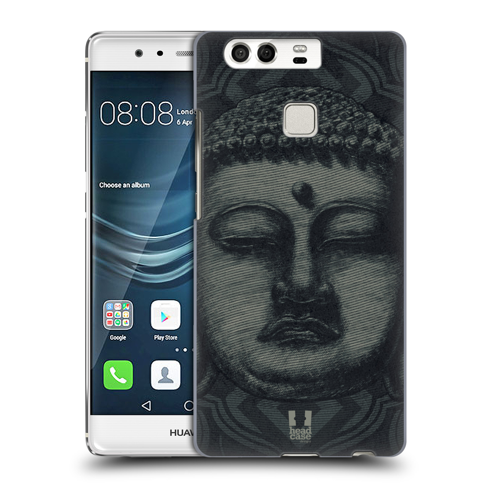 HEAD CASE plastový obal na mobil Huawei P9 / P9 DUAL SIM vzor BUDDHA KAMAKURA tvář