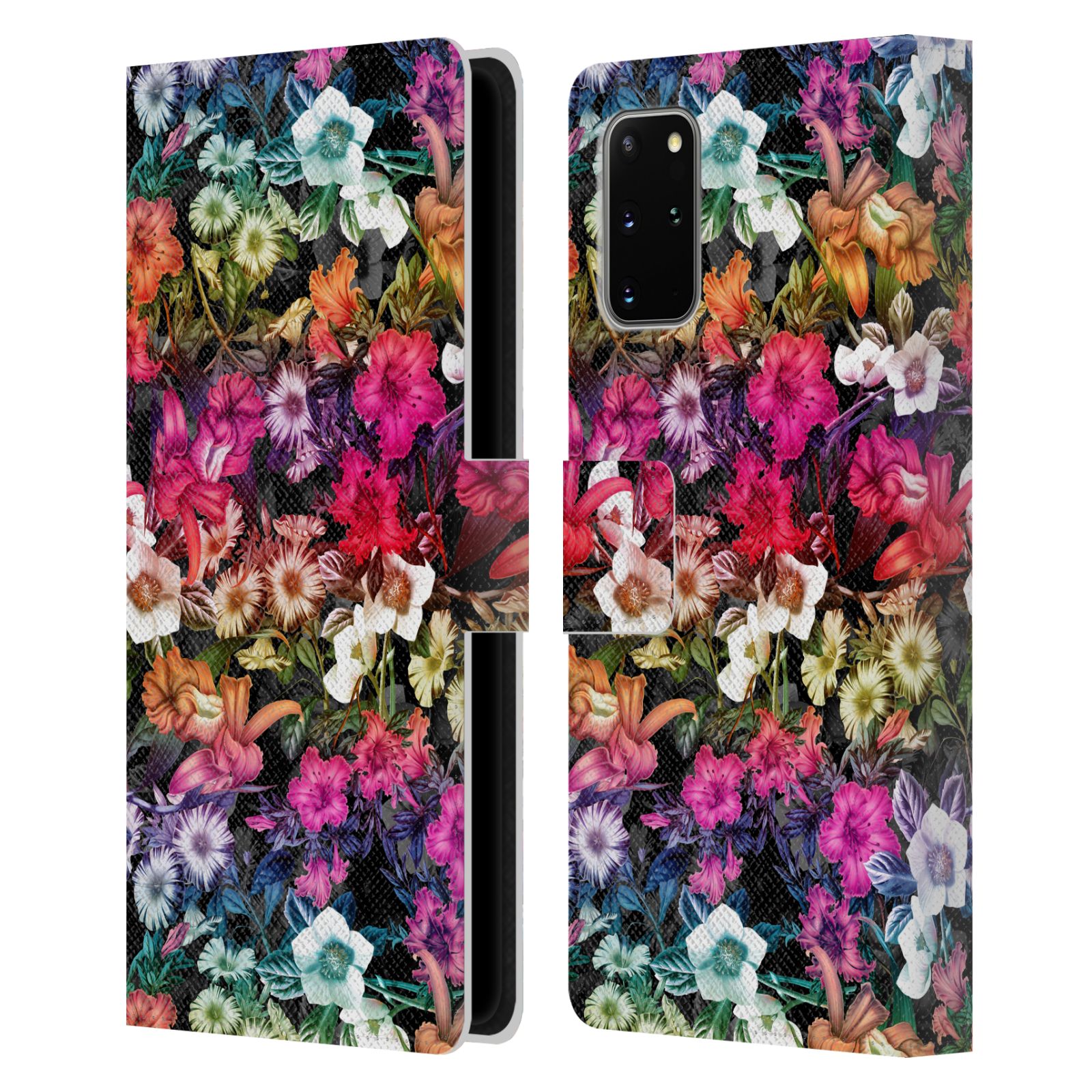 Pouzdro HEAD CASE pro mobil Samsung Galaxy S20+ / S20+ 5G - Burcu - Květiny multikolor