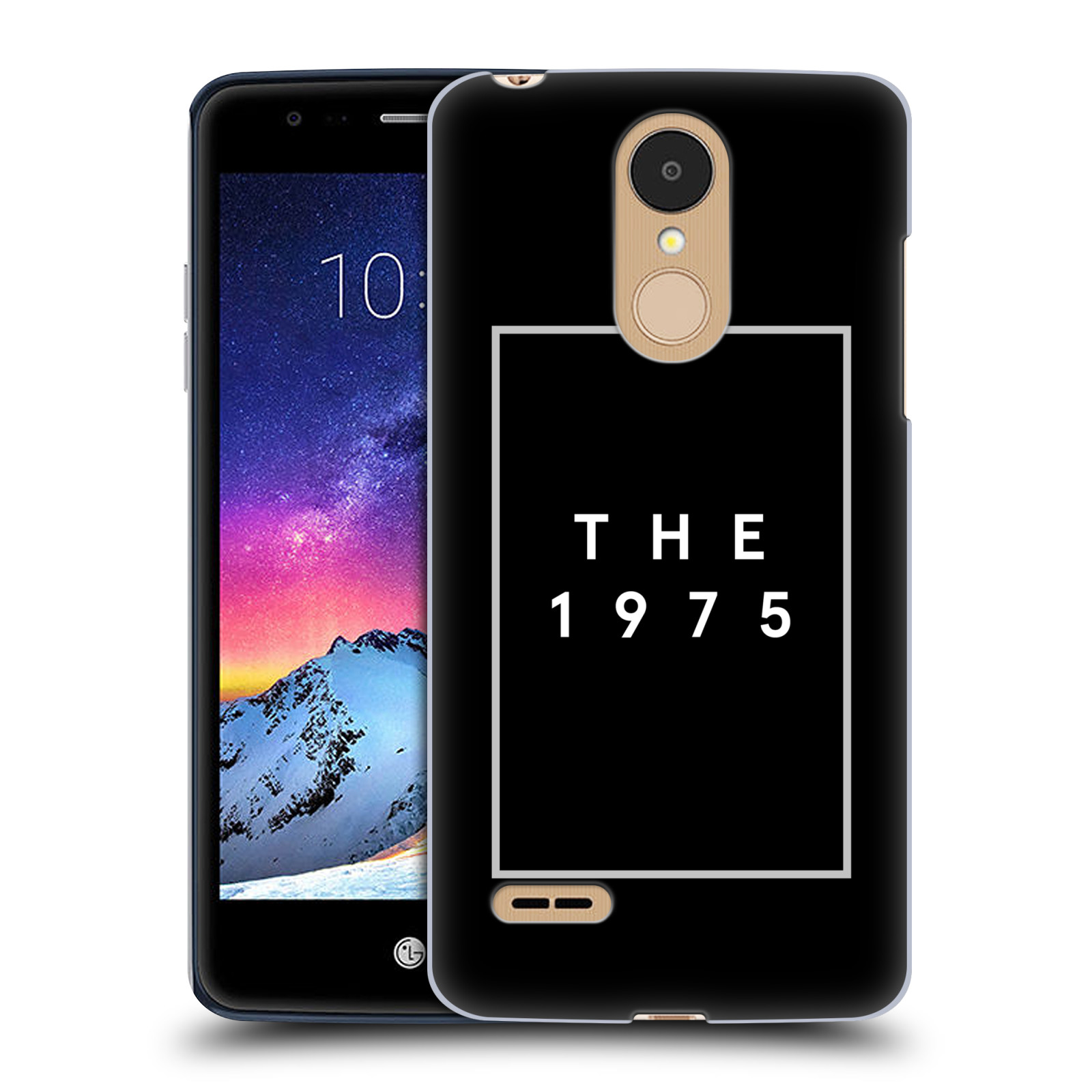 HEAD CASE plastový obal na mobil LG K9 / K8 2018 indie rock skupina The 1975 černá