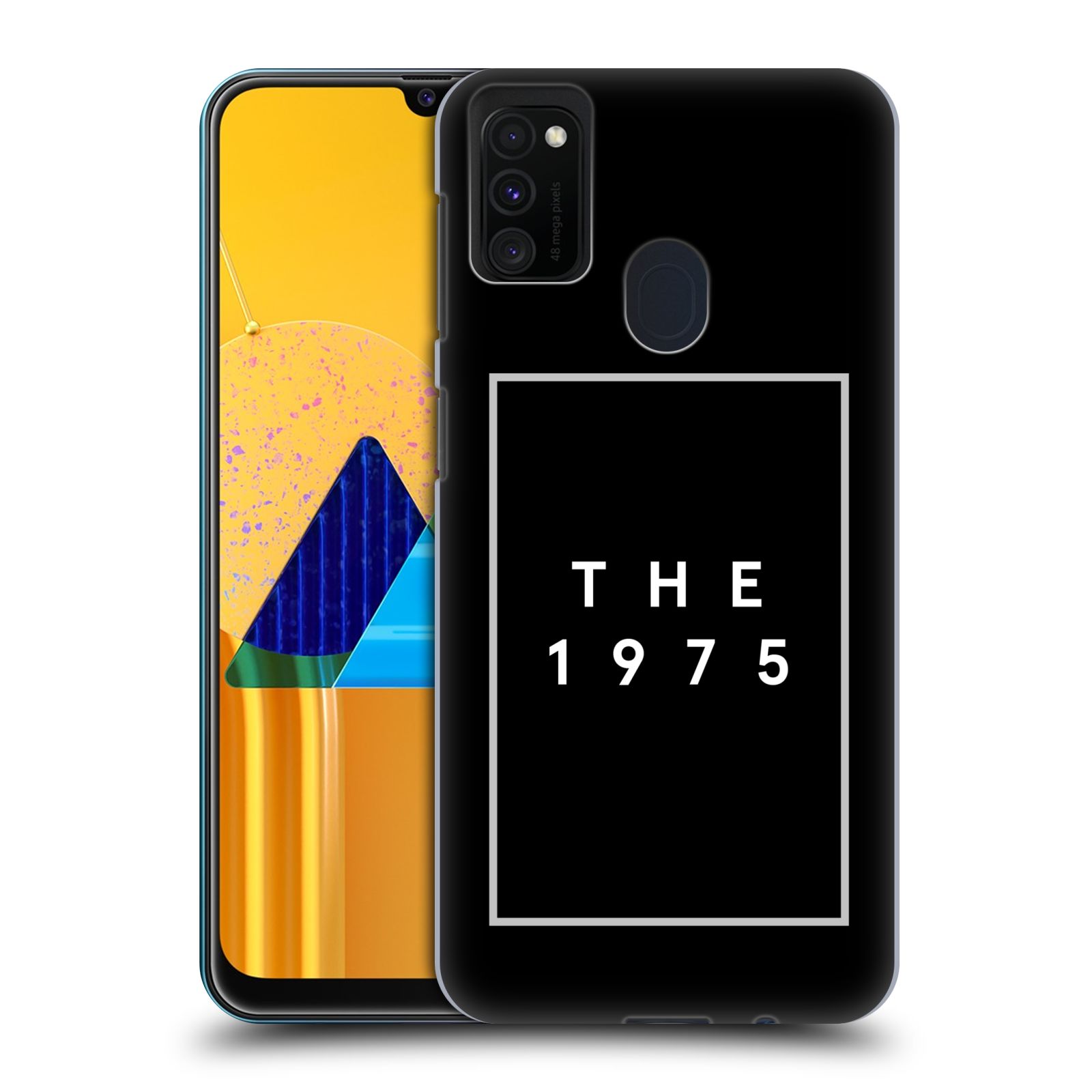 Zadní kryt na mobil Samsung Galaxy M21 indie rock skupina The 1975 černá