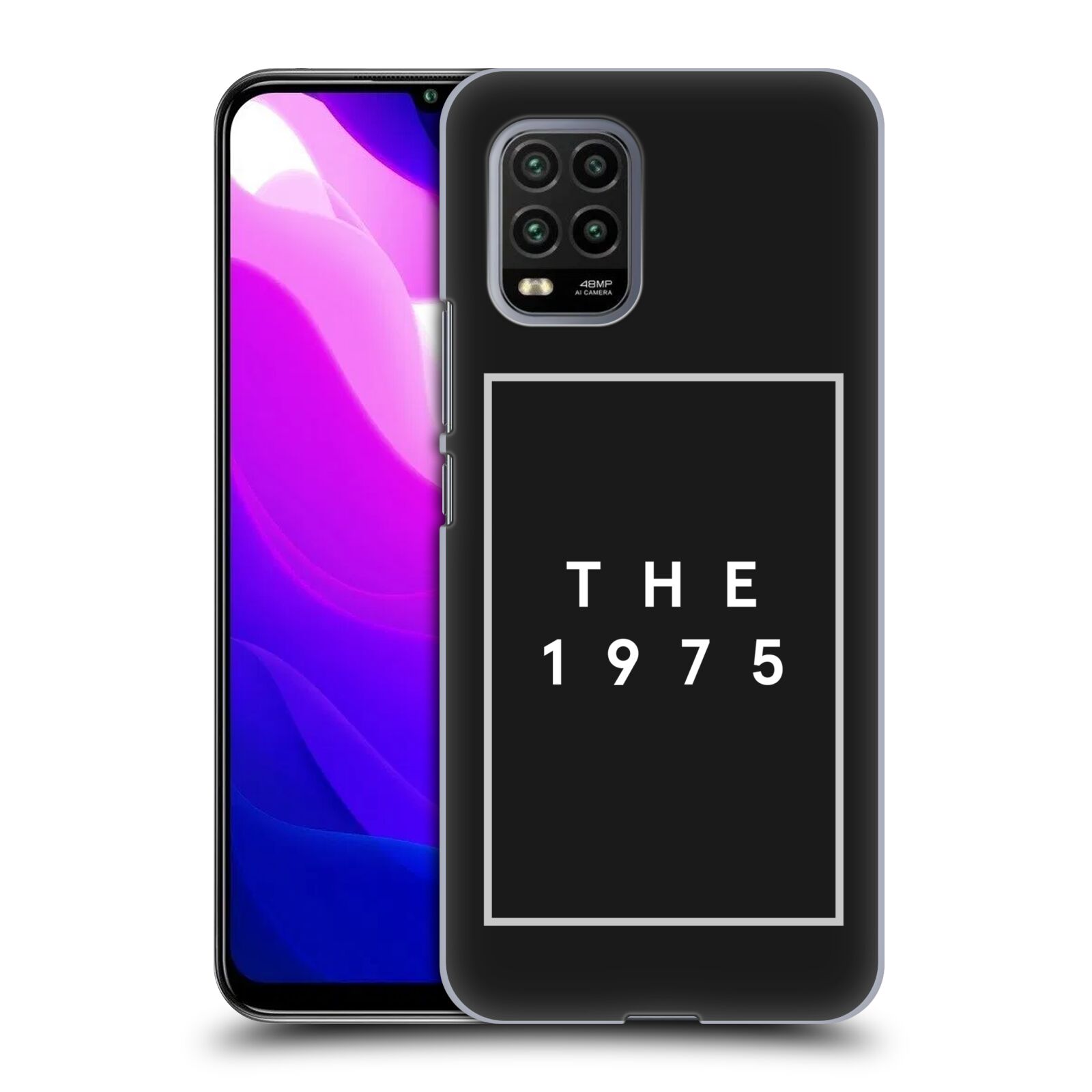 Zadní kryt, obal na mobil Xiaomi Mi 10 LITE indie rock skupina The 1975 černá