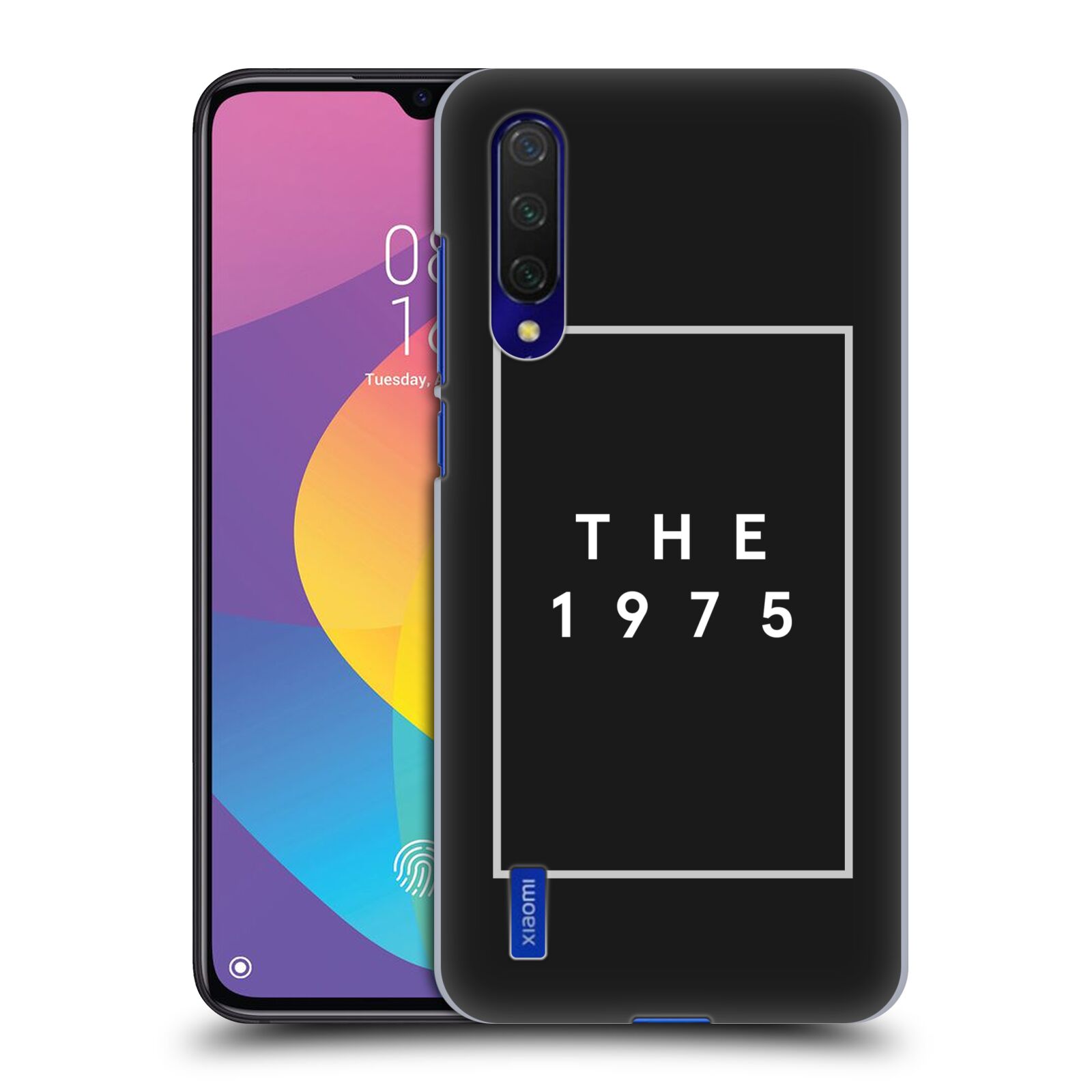 Zadní kryt na mobil Xiaomi MI 9 LITE indie rock skupina The 1975 černá