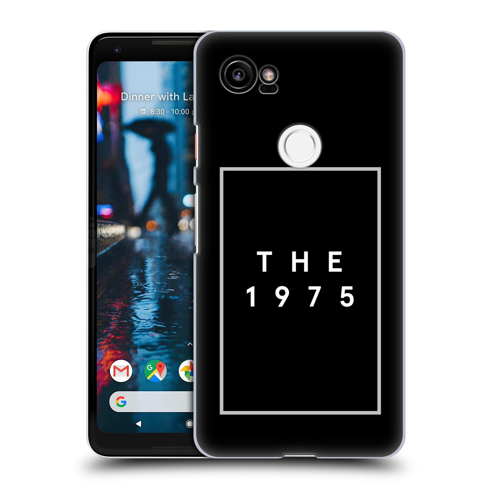 HEAD CASE plastový obal na mobil Google Pixel 2 XL indie rock skupina The 1975 černá