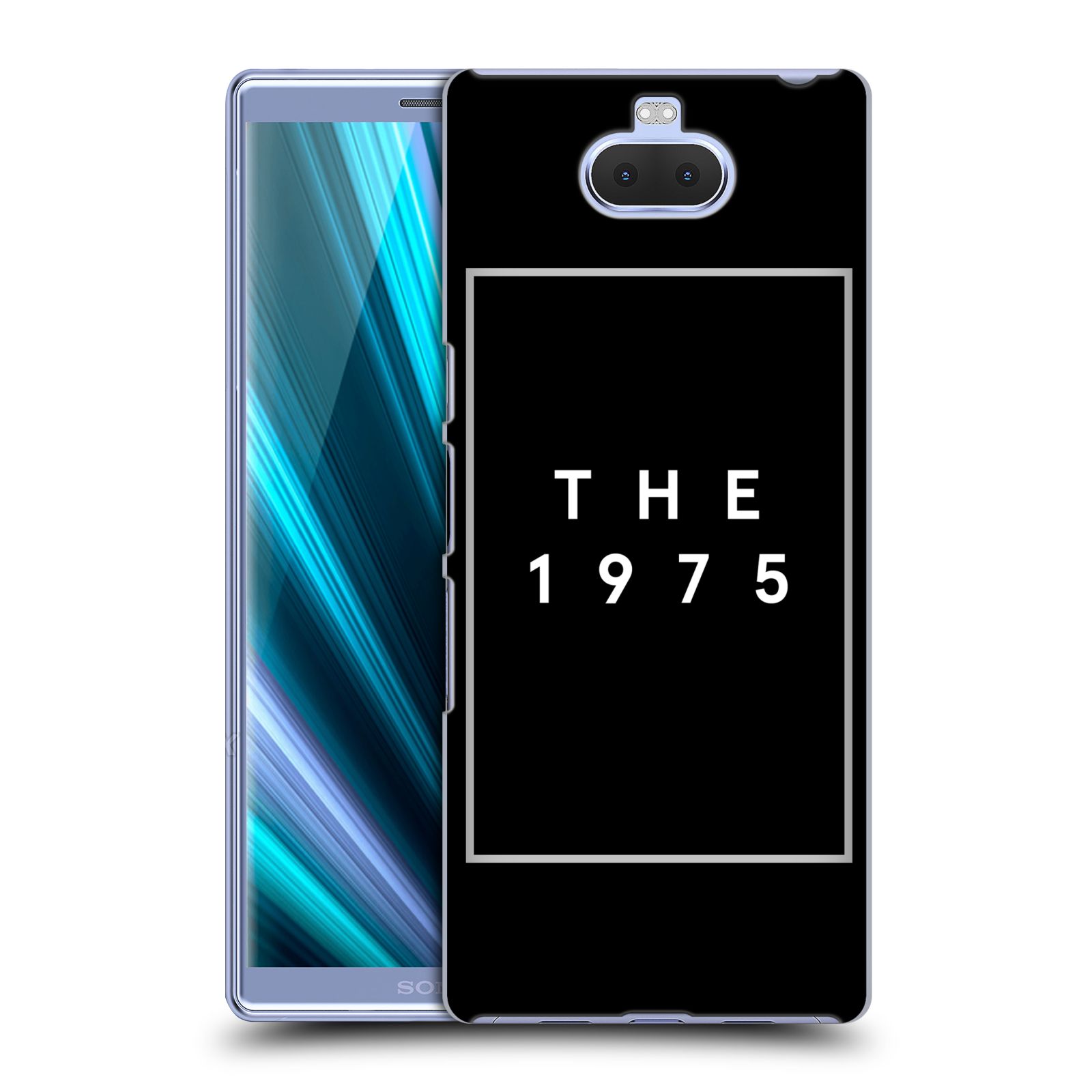 Pouzdro na mobil Sony Xperia 10 Plus - Head Case - indie rock skupina The 1975 černá