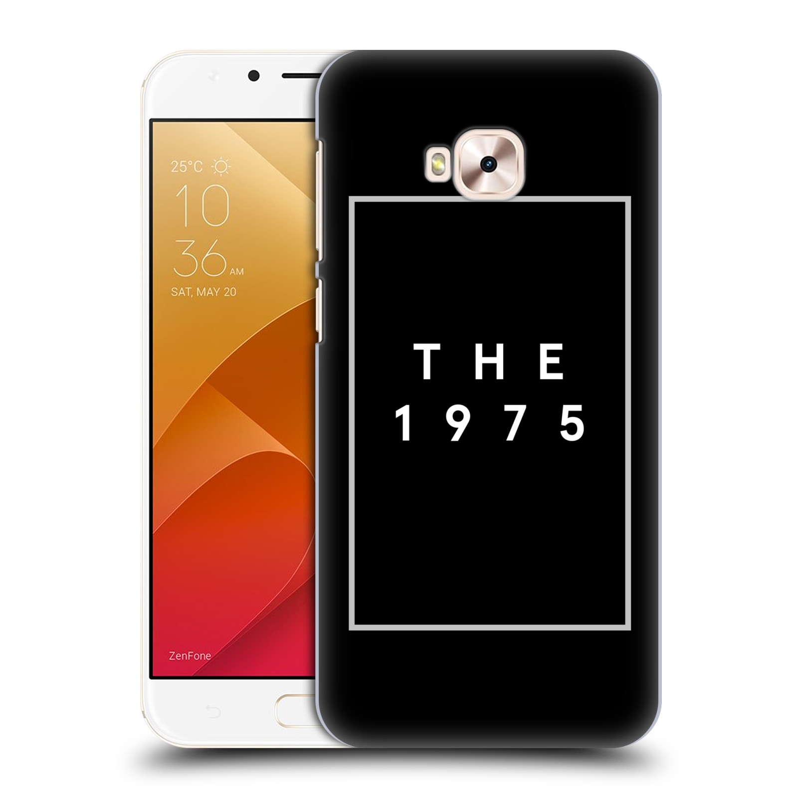 HEAD CASE plastový obal na mobil Asus Zenfone 4 Selfie Pro ZD552KL indie rock skupina The 1975 černá