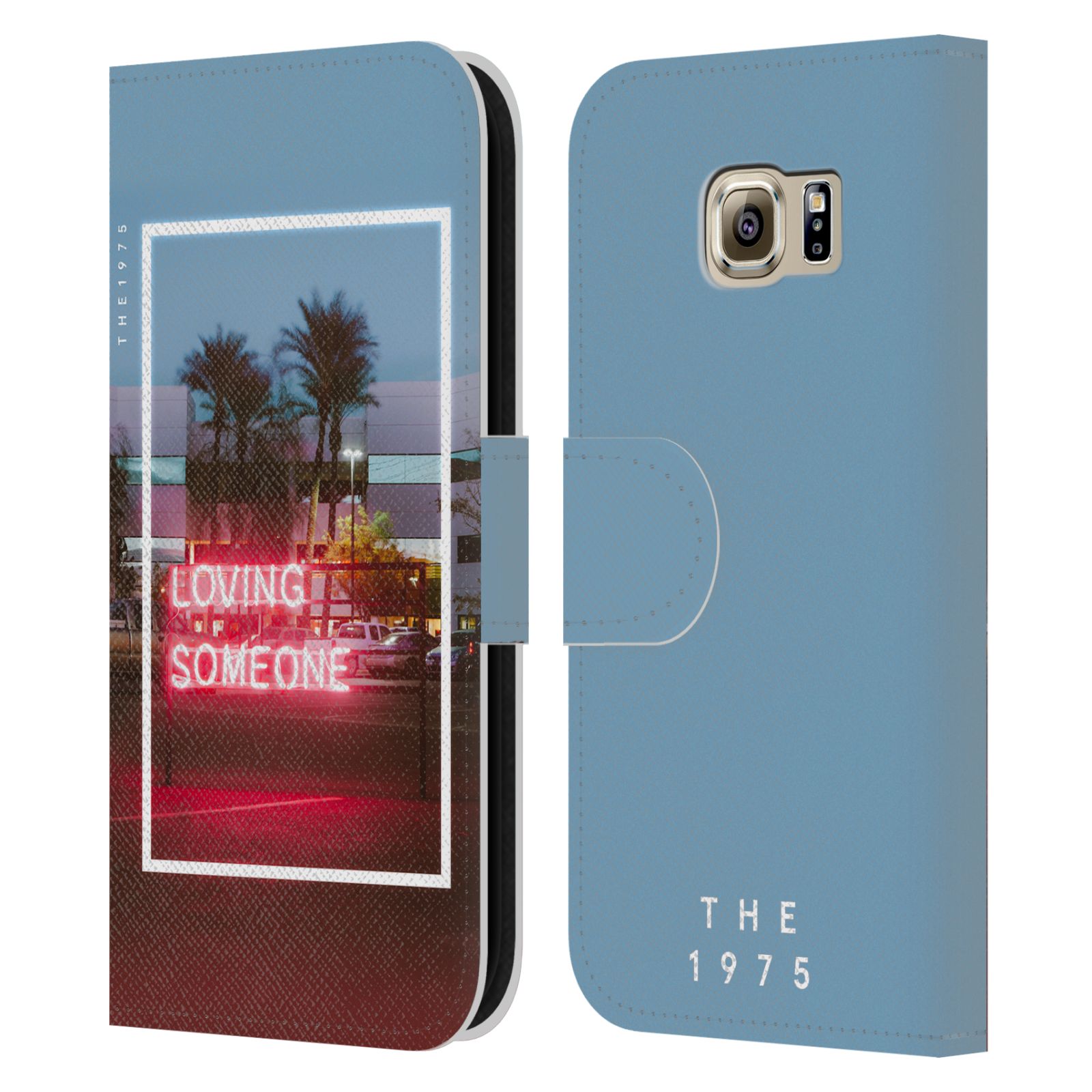 OFFICIAL THE 1975 SONGS LEATHER BOOK WALLET CASE COVER FOR SAMSUNG