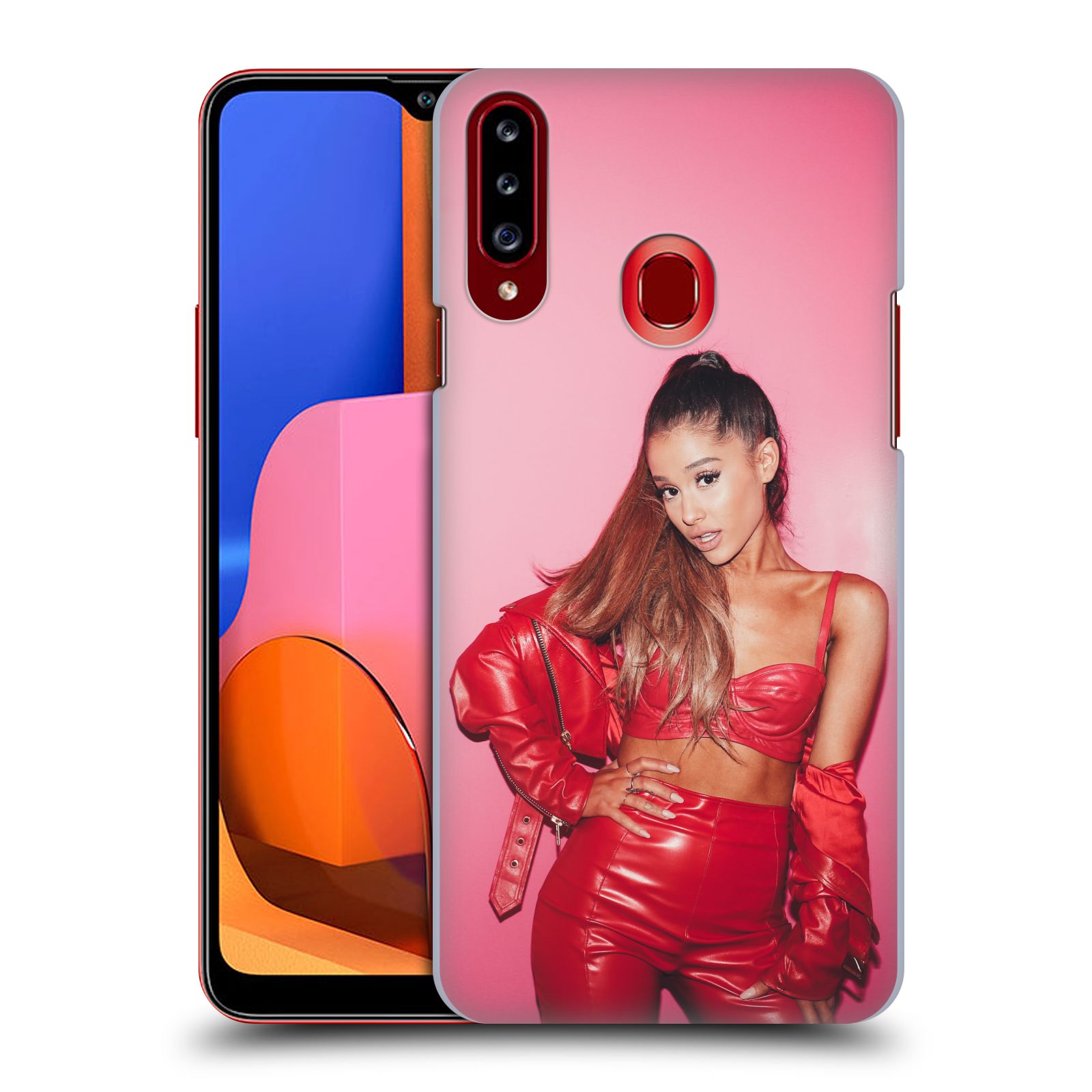 HEAD CASE plastový obal na mobil Samsung Galaxy A20s zpěvačka Ariana Grande Dangerous Woman růžová