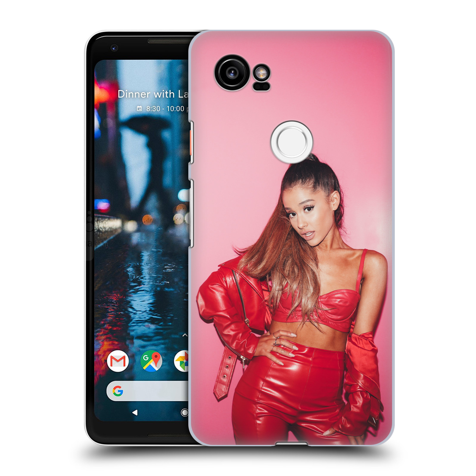 HEAD CASE plastový obal na mobil Google Pixel 2 XL zpěvačka Ariana Grande Dangerous Woman růžová