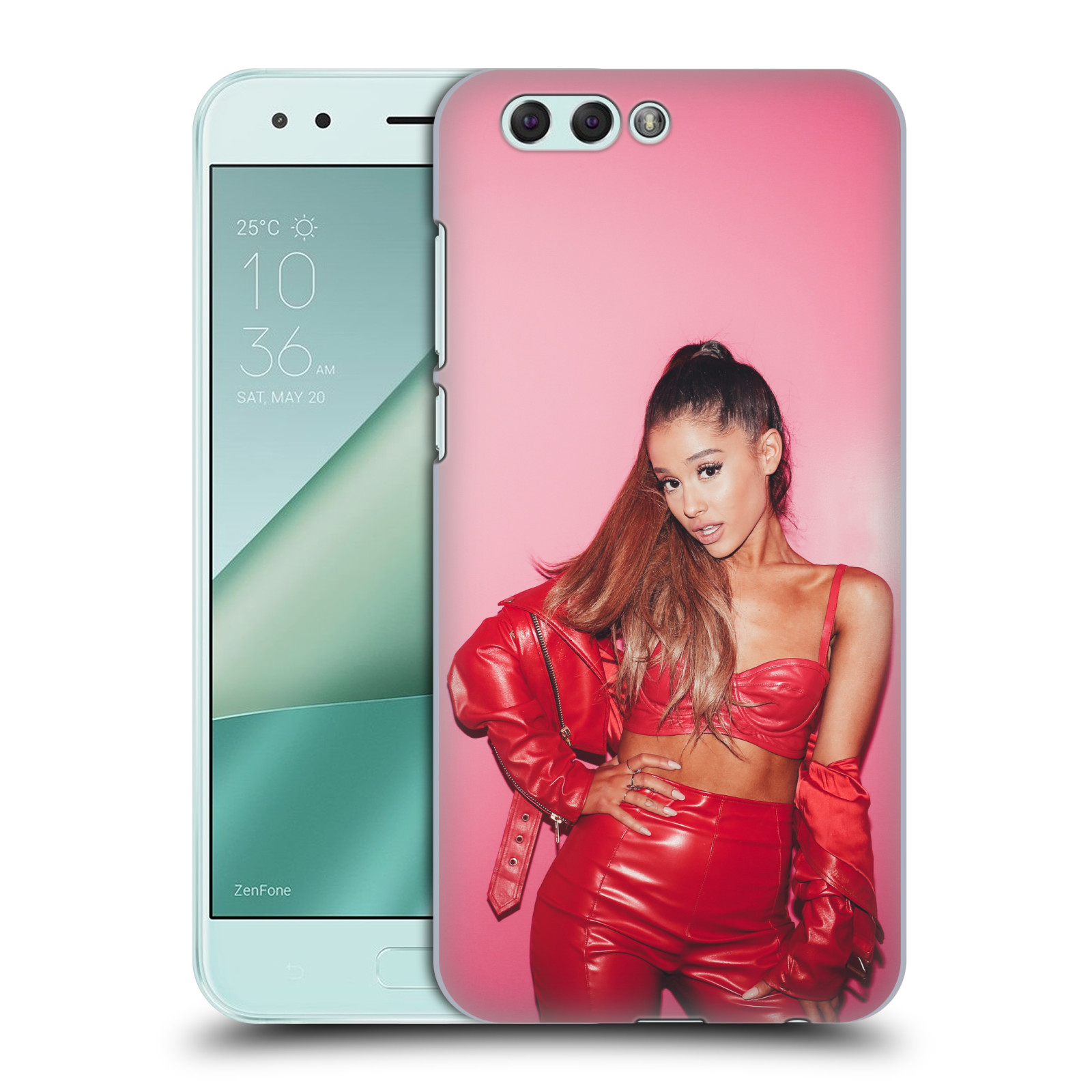 HEAD CASE plastový obal na mobil Asus Zenfone 4 ZE554KL zpěvačka Ariana Grande Dangerous Woman růžová