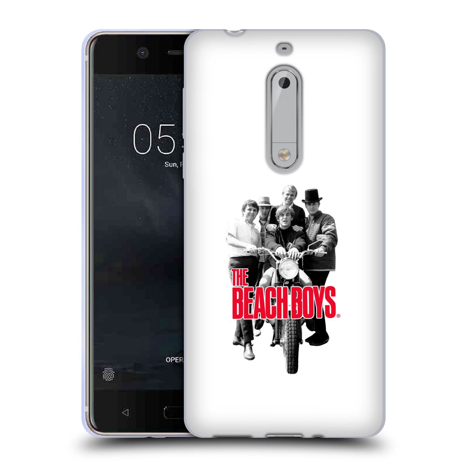 HEAD CASE silikonový obal na mobil Nokia 5 skupina The Beach Boys foto