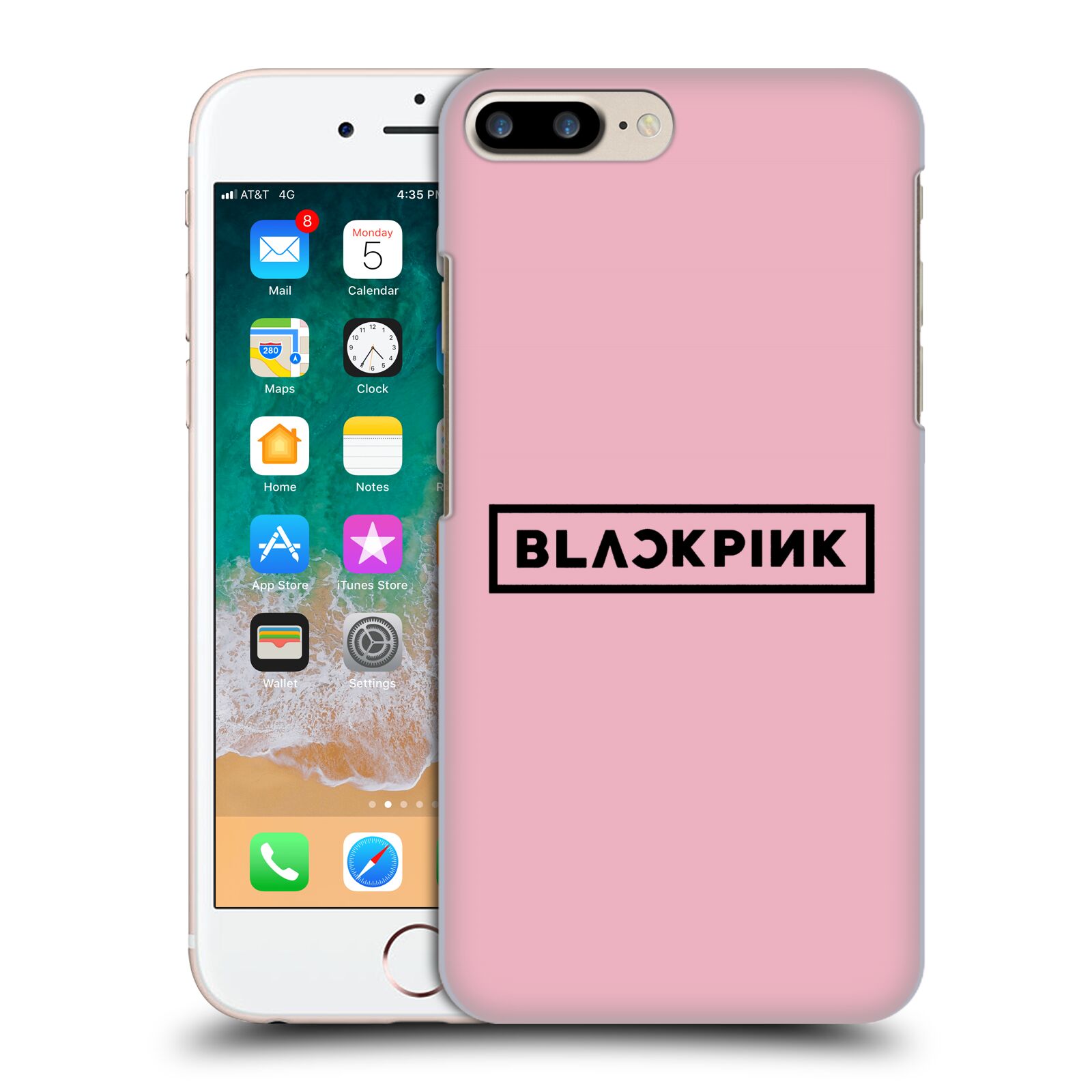 Zadní obal pro mobil Apple Iphone 7+ /  8+ - HEAD CASE - Dívčí skupina Blackpink