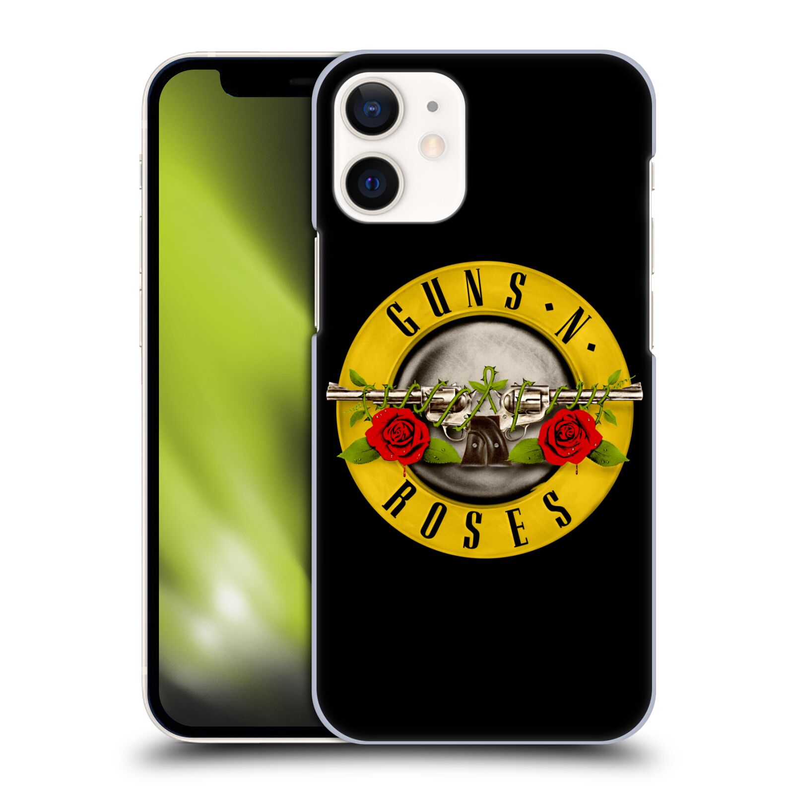 Zadní obal pro mobil Apple iPhone 12 MINI - HEAD CASE - Rocková skupina Guns N Roses Logo