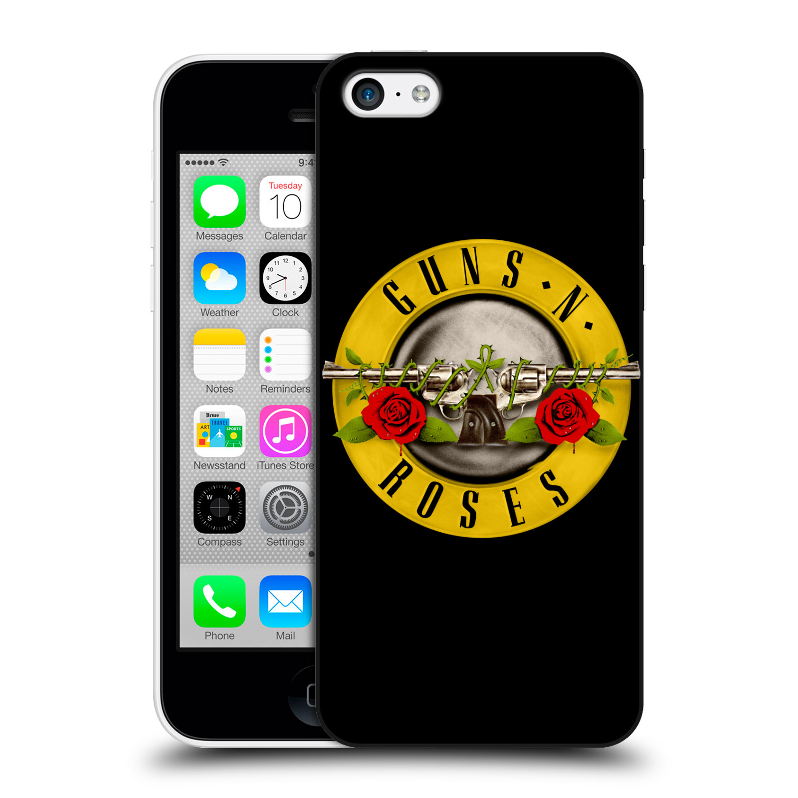 Zadní obal pro mobil Apple Iphone 5C - HEAD CASE - Rocková skupina Guns N Roses Logo