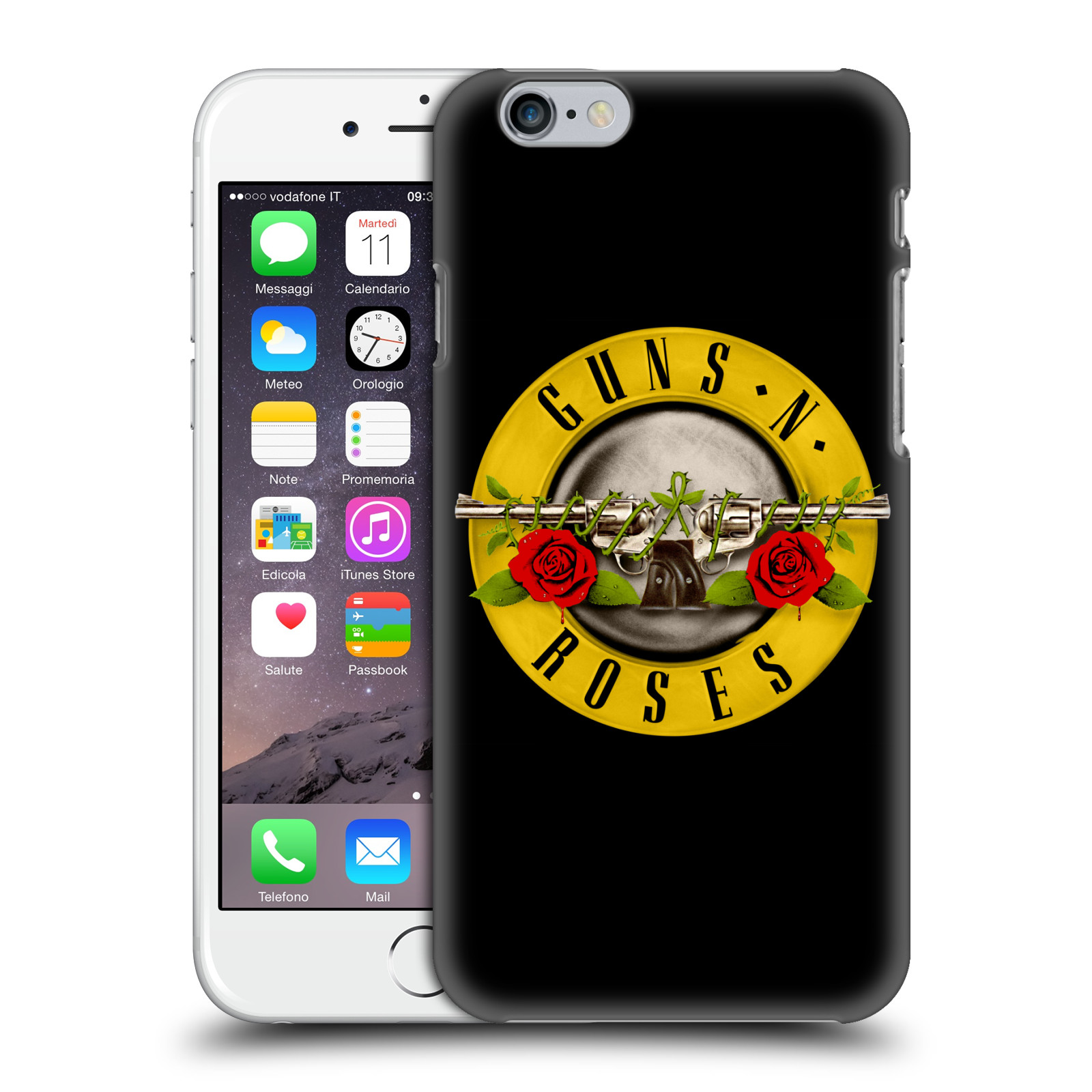 Zadní obal pro mobil Apple Iphone 6/6S - HEAD CASE - Rocková skupina Guns N Roses Logo