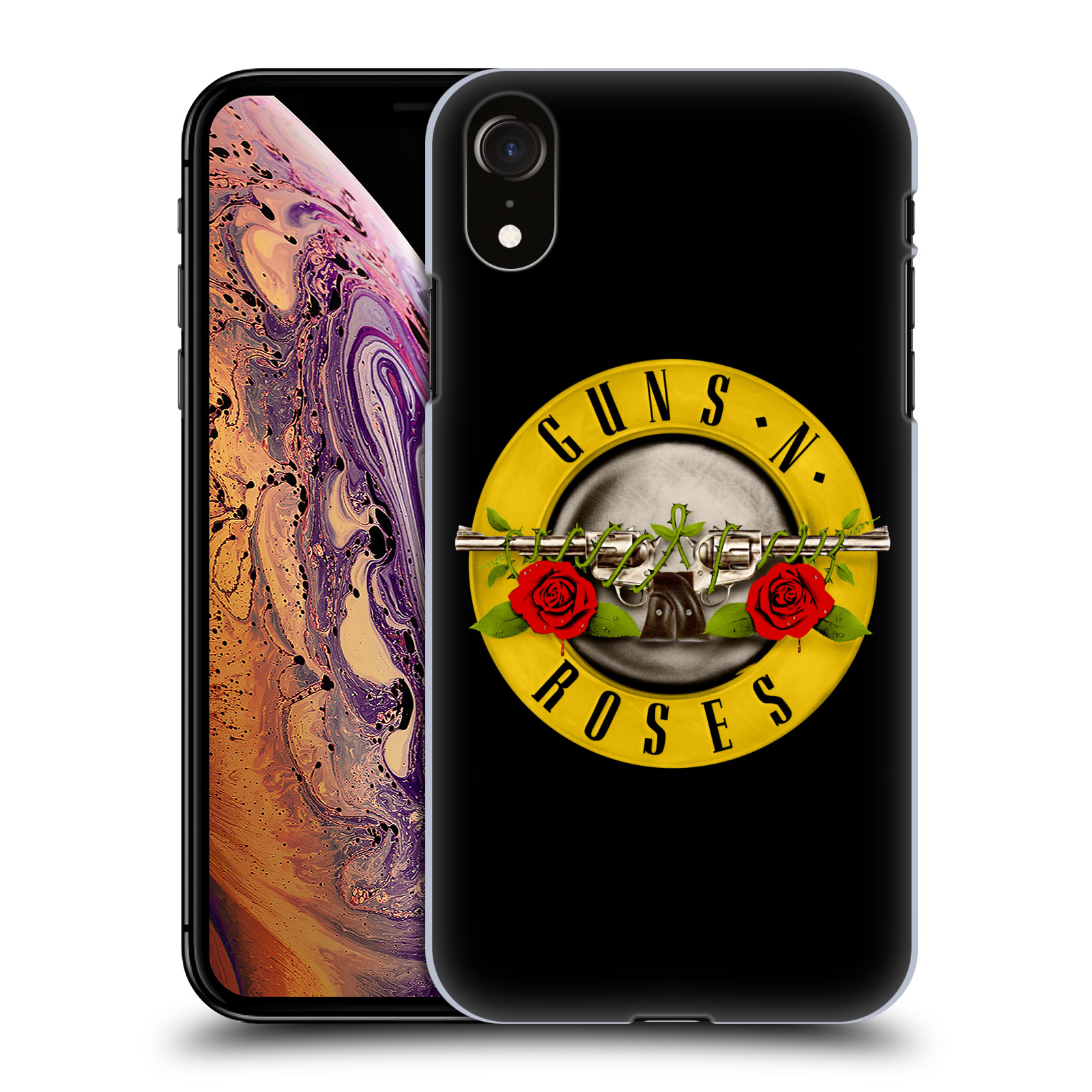 Zadní obal pro mobil Apple Iphone XR - HEAD CASE - Rocková skupina Guns N Roses Logo