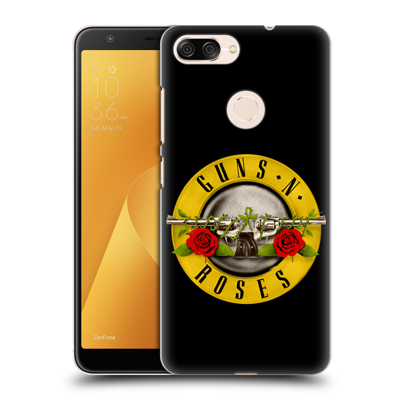 Zadní obal pro mobil Asus Zenfone Max Plus (M1) - HEAD CASE - Rocková skupina Guns N Roses Logo