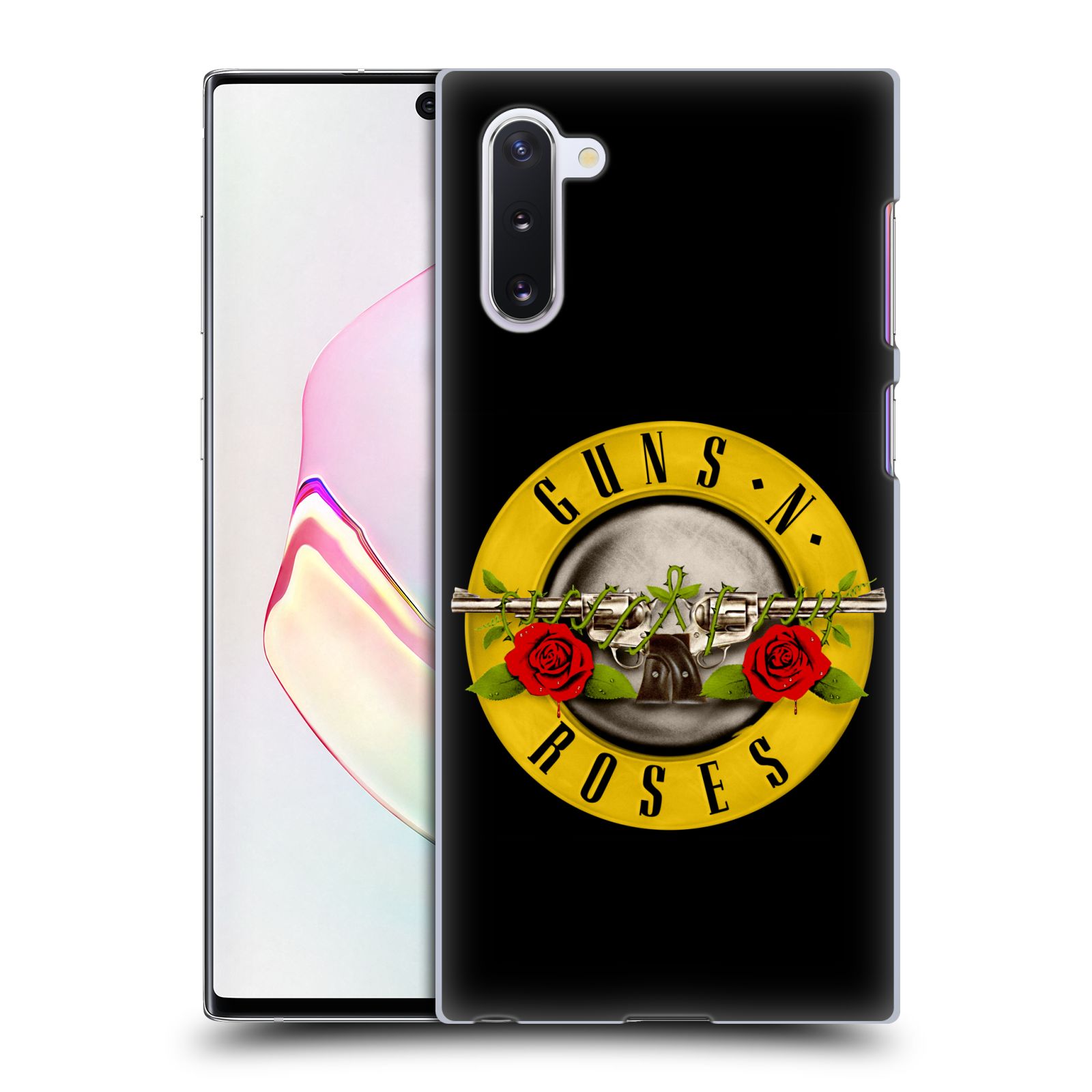 Pouzdro na mobil Samsung Galaxy Note 10 - HEAD CASE - hudební skupina Guns N Roses