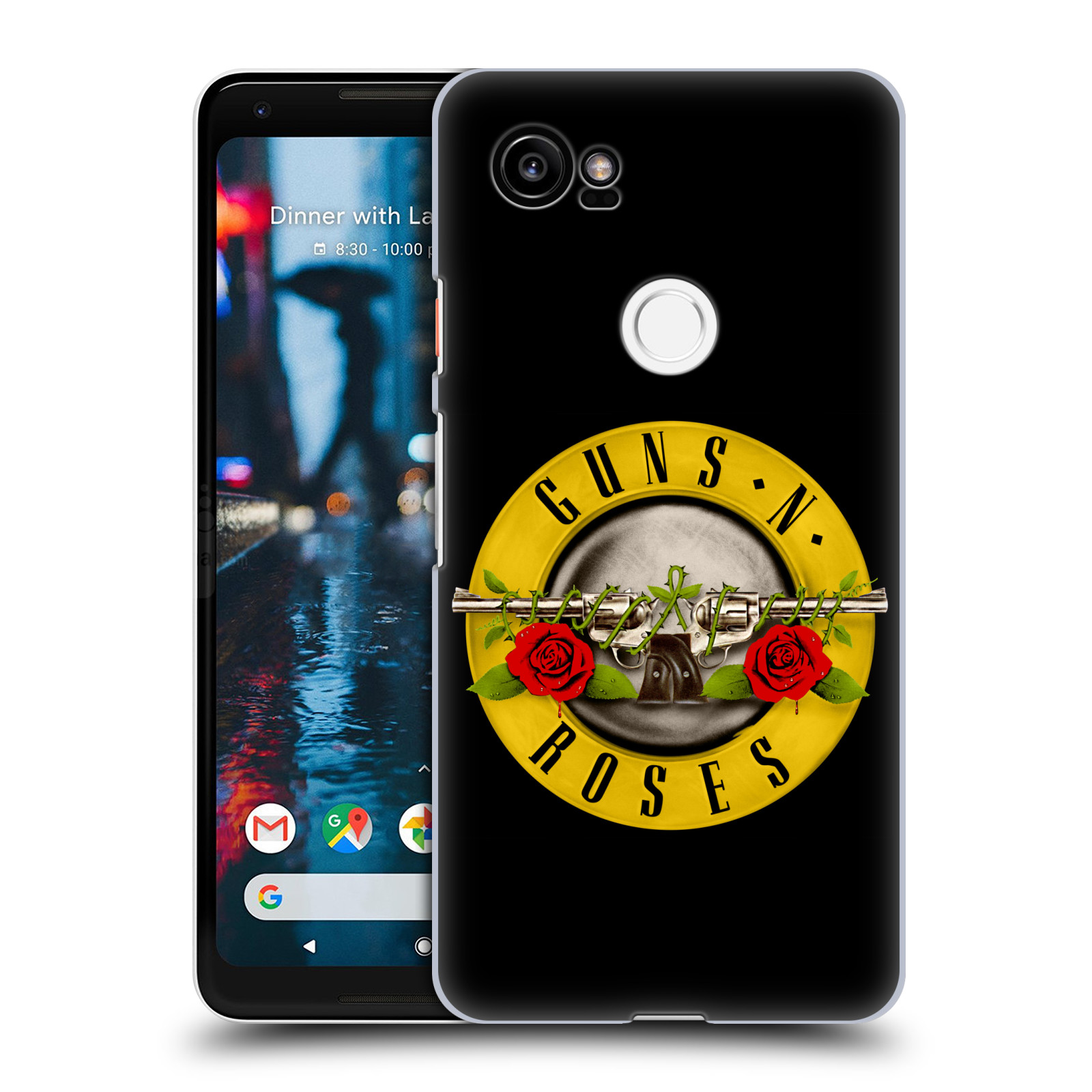 HEAD CASE plastový obal na mobil Google Pixel 2 XL hudební skupina Guns N Roses