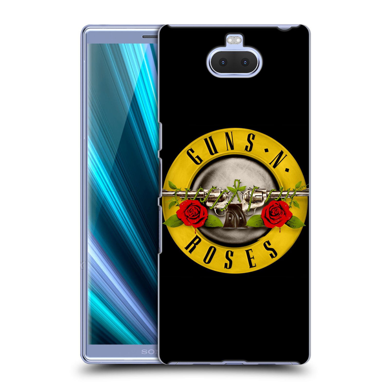 Pouzdro na mobil Sony Xperia 10 - Head Case - hudební skupina Guns N Roses