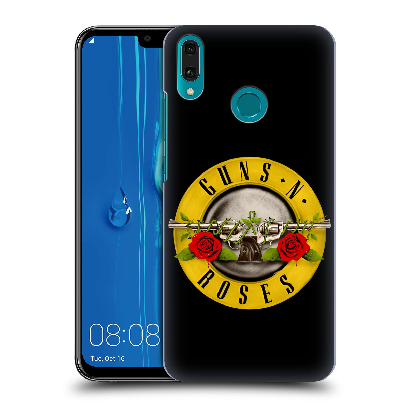 Pouzdro na mobil Huawei Y9 2019 - HEAD CASE - hudební skupina Guns N Roses