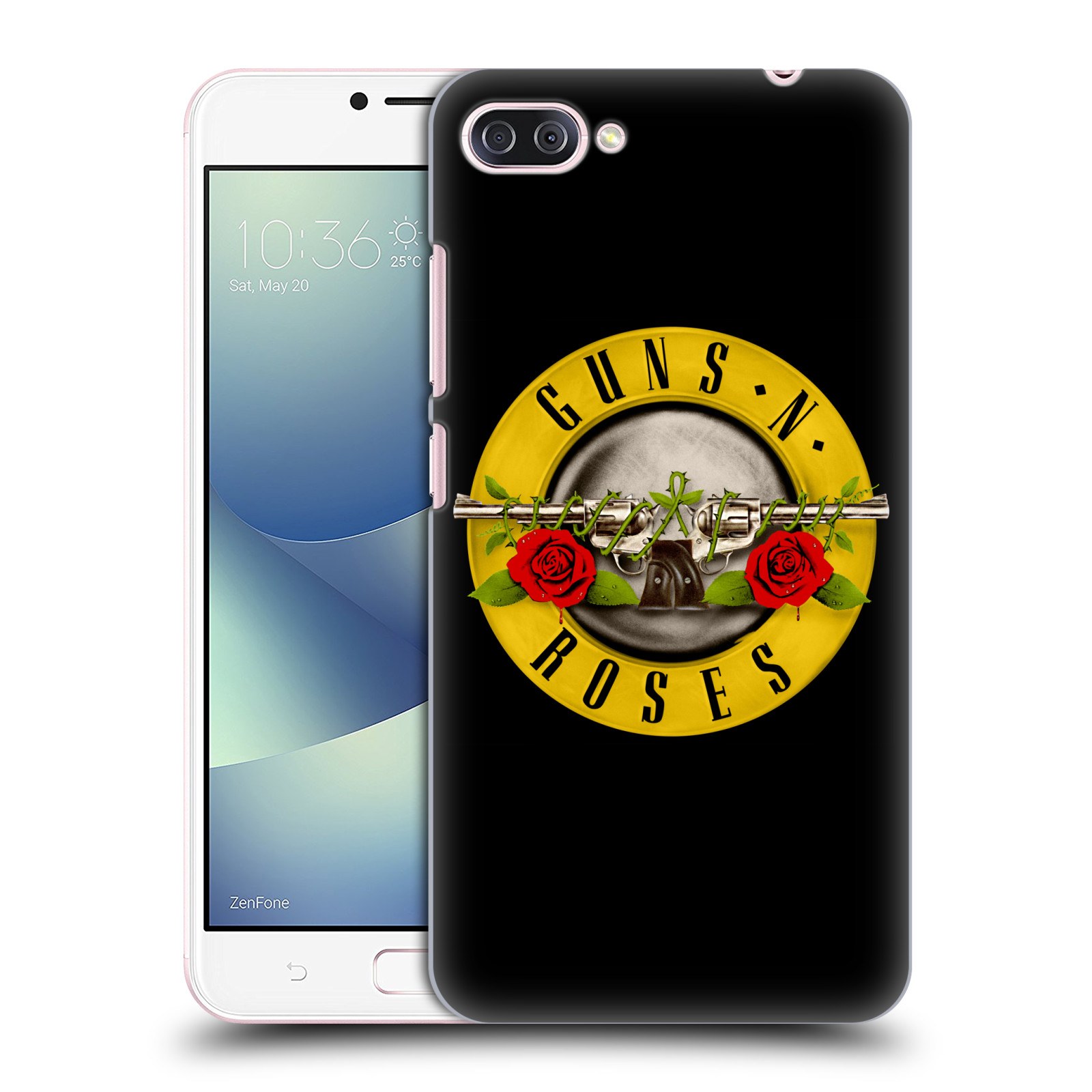 Zadní obal pro mobil Asus Zenfone 4 MAX / 4 MAX PRO (ZC554KL) - HEAD CASE - Rocková skupina Guns N Roses Logo