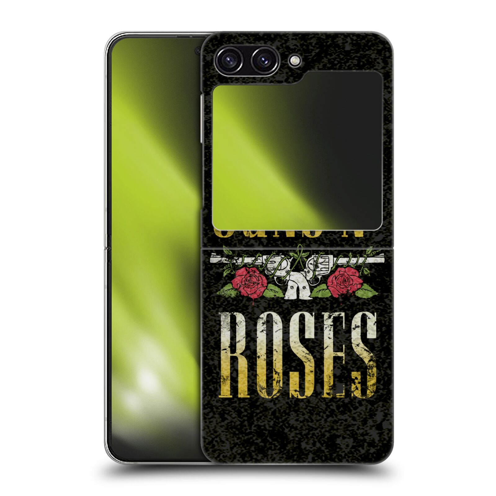 Plastový obal HEAD CASE na mobil Samsung Galaxy Z Flip 5  - Rocková skupina - Guns N' Roses