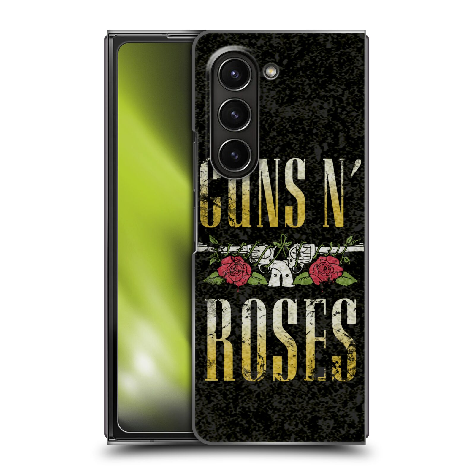 Plastový obal HEAD CASE na mobil Samsung Galaxy Z Fold 5  - Rocková skupina - Guns N' Roses