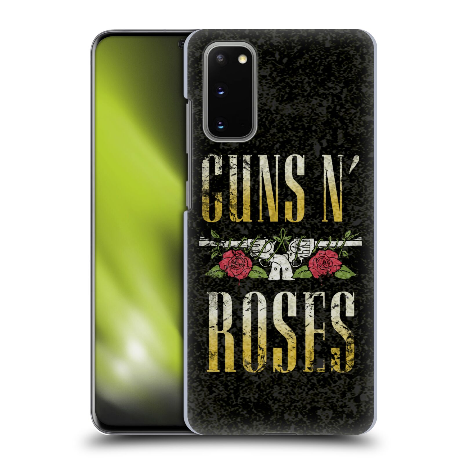 Pouzdro na mobil Samsung Galaxy S20 - HEAD CASE - hudební skupina Guns N Roses text