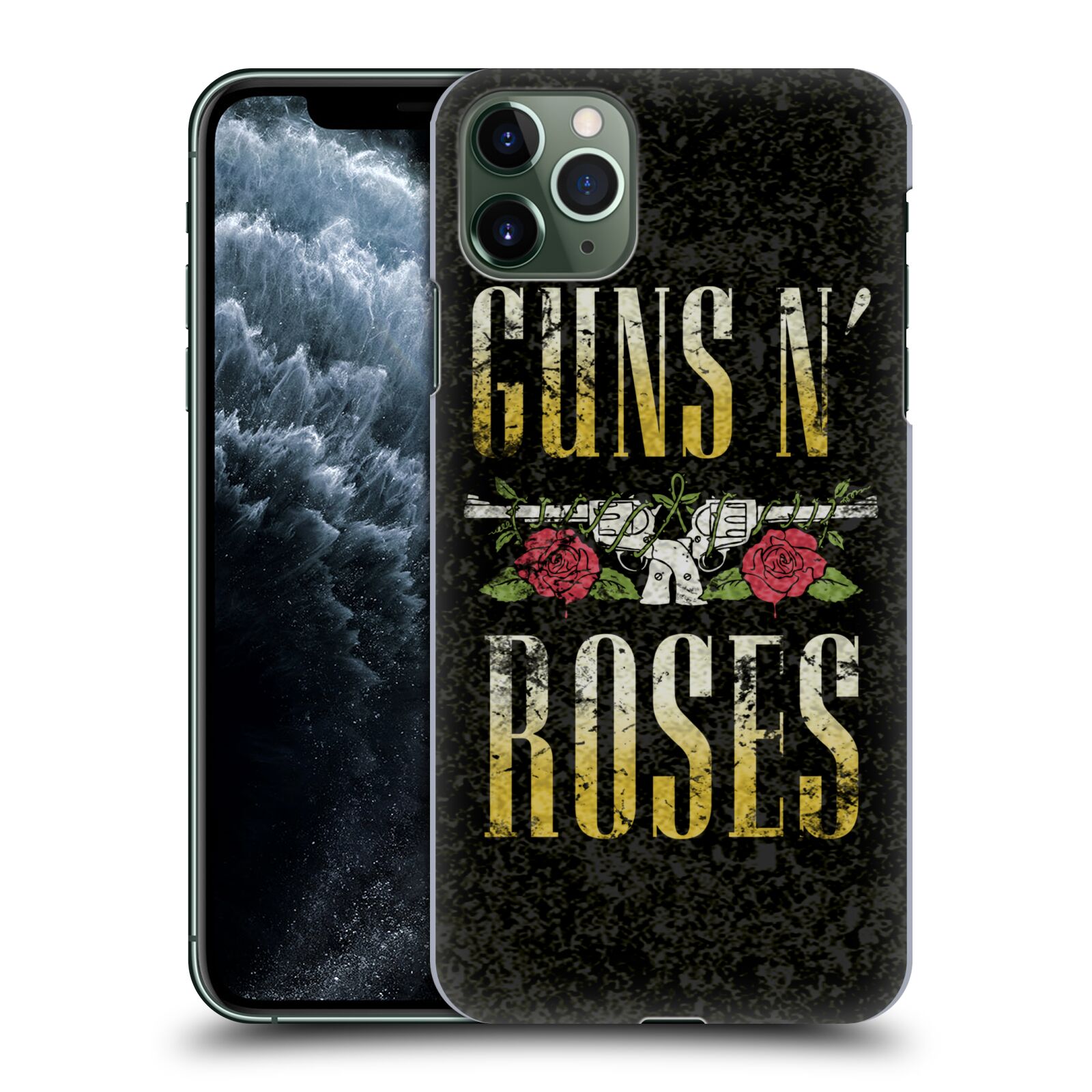 Pouzdro na mobil Apple Iphone 11 PRO MAX - HEAD CASE - hudební skupina Guns N Roses text