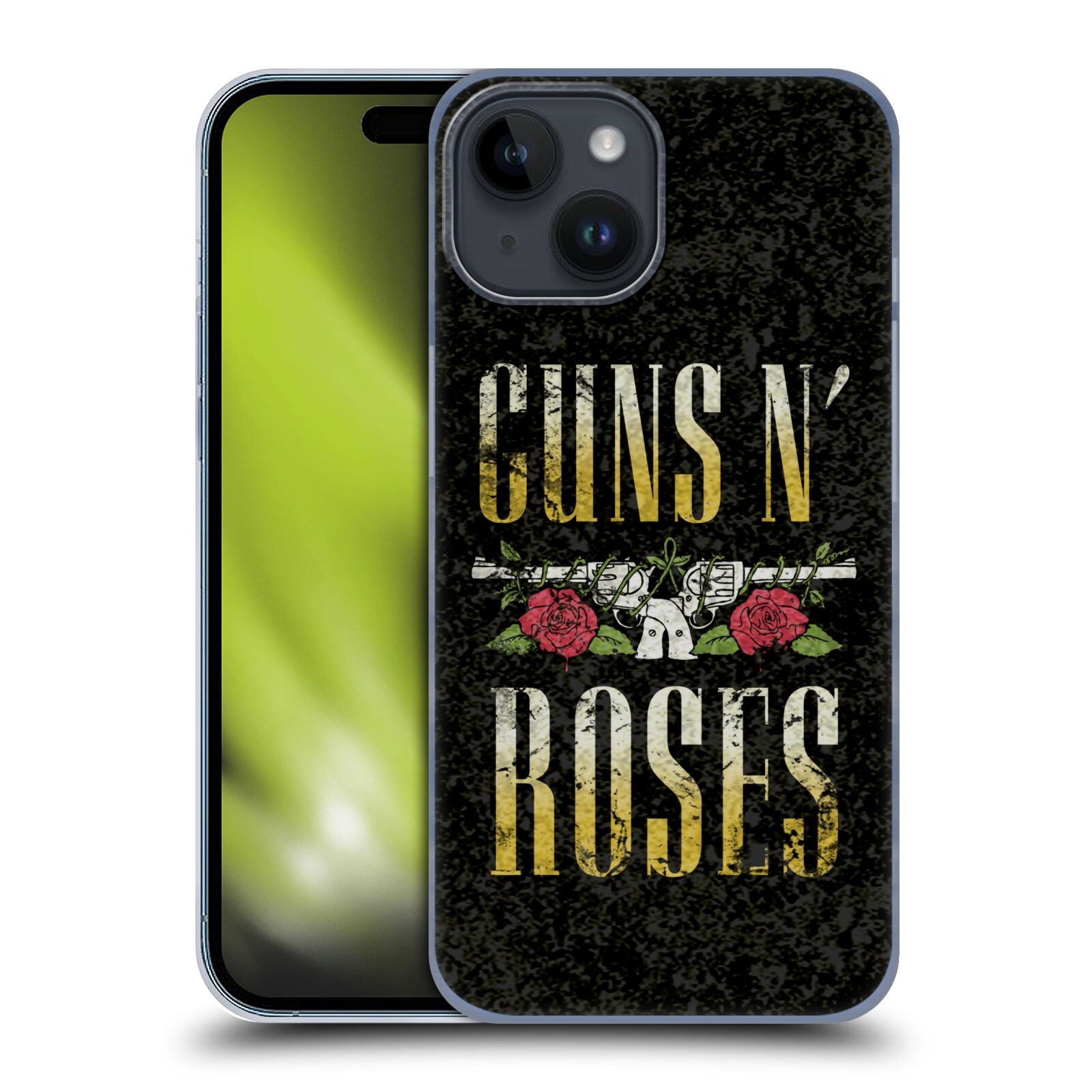 Plastový obal HEAD CASE na mobil Apple Iphone 15  - Rocková skupina - Guns N' Roses