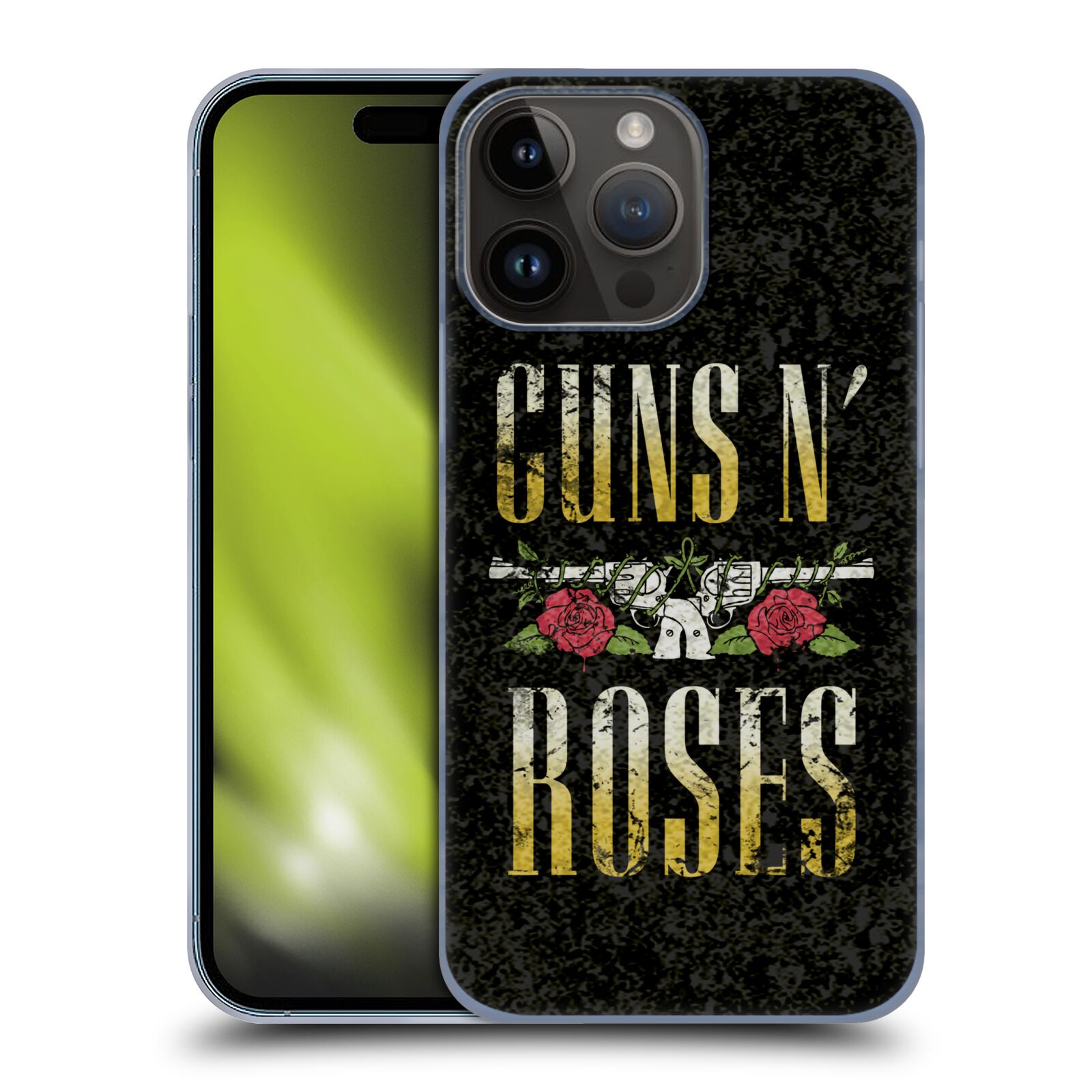 Plastový obal HEAD CASE na mobil Apple Iphone 15 PRO MAX  - Rocková skupina - Guns N' Roses
