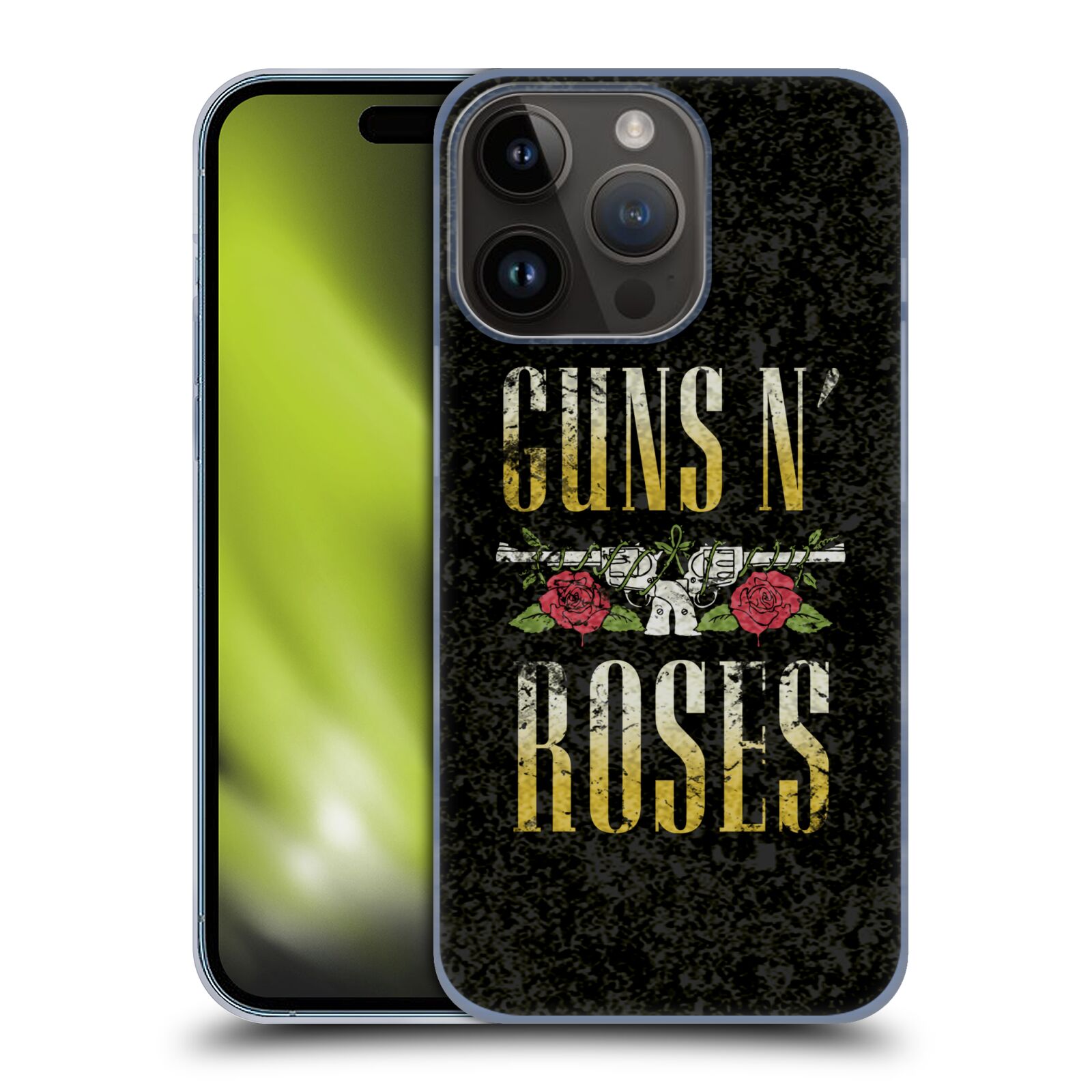 Plastový obal HEAD CASE na mobil Apple Iphone 15 Pro  - Rocková skupina - Guns N' Roses