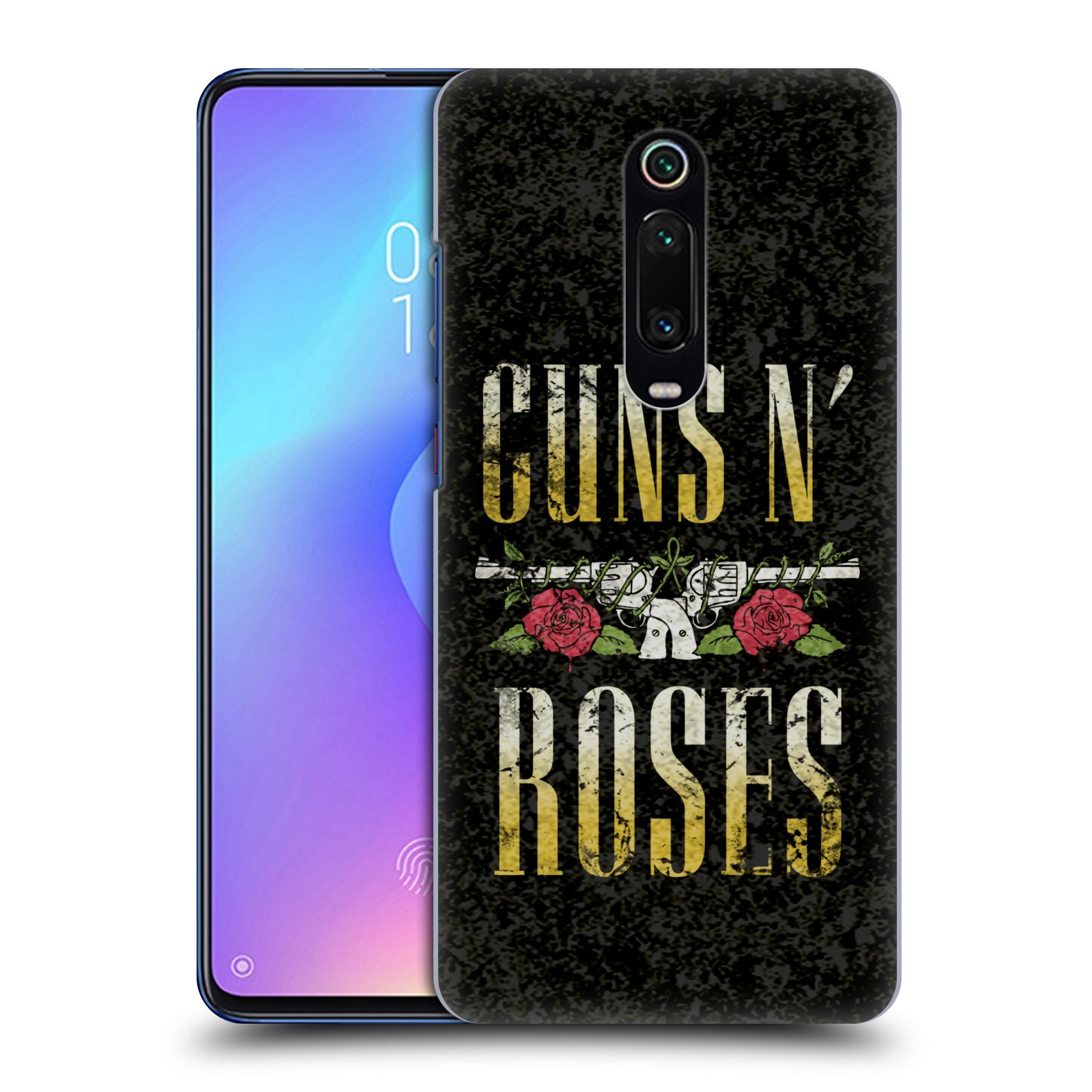 Pouzdro na mobil Xiaomi Mi 9T PRO - HEAD CASE - hudební skupina Guns N Roses text