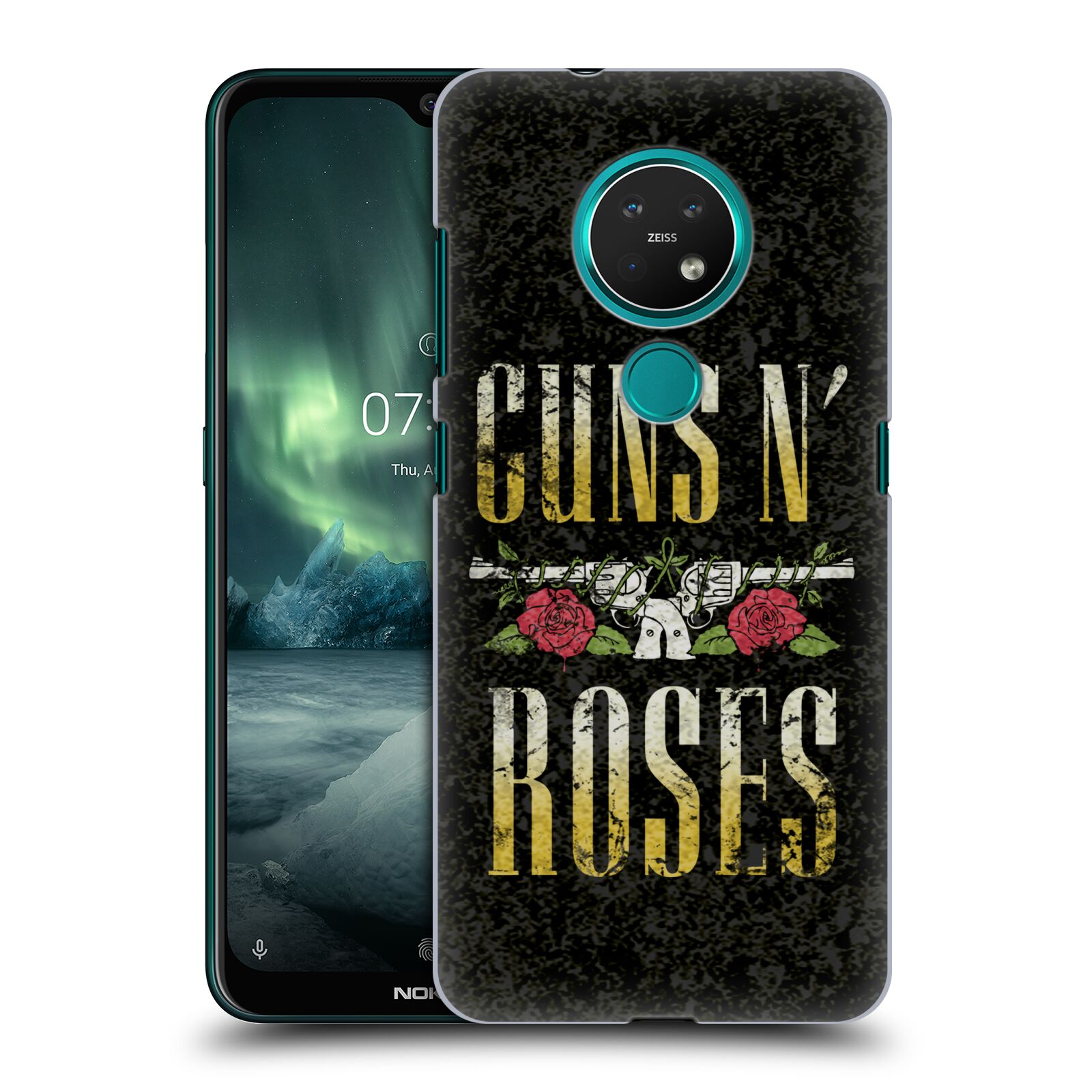 Pouzdro na mobil NOKIA 7.2 - HEAD CASE - hudební skupina Guns N Roses text