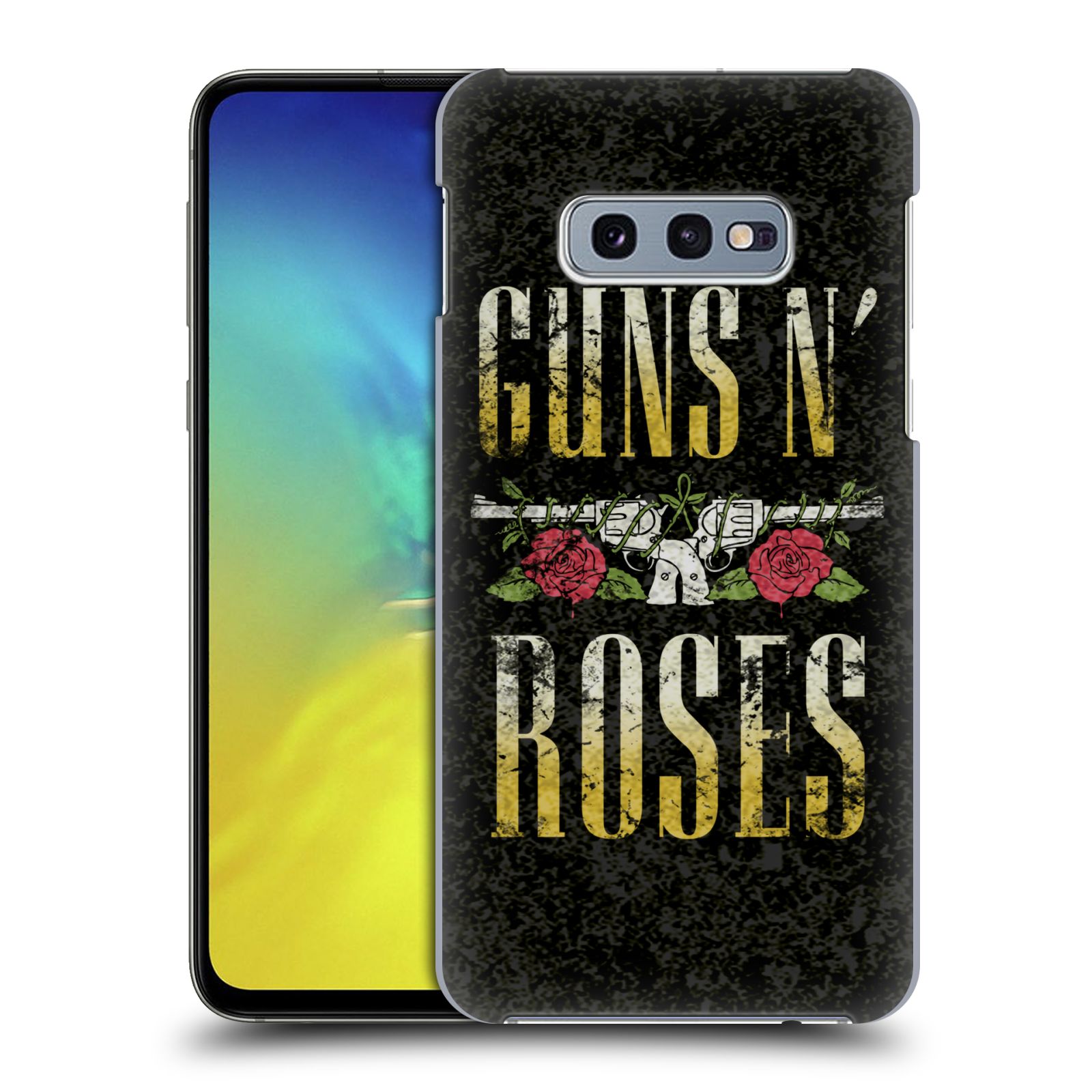 Pouzdro na mobil Samsung Galaxy S10e - HEAD CASE - hudební skupina Guns N Roses text
