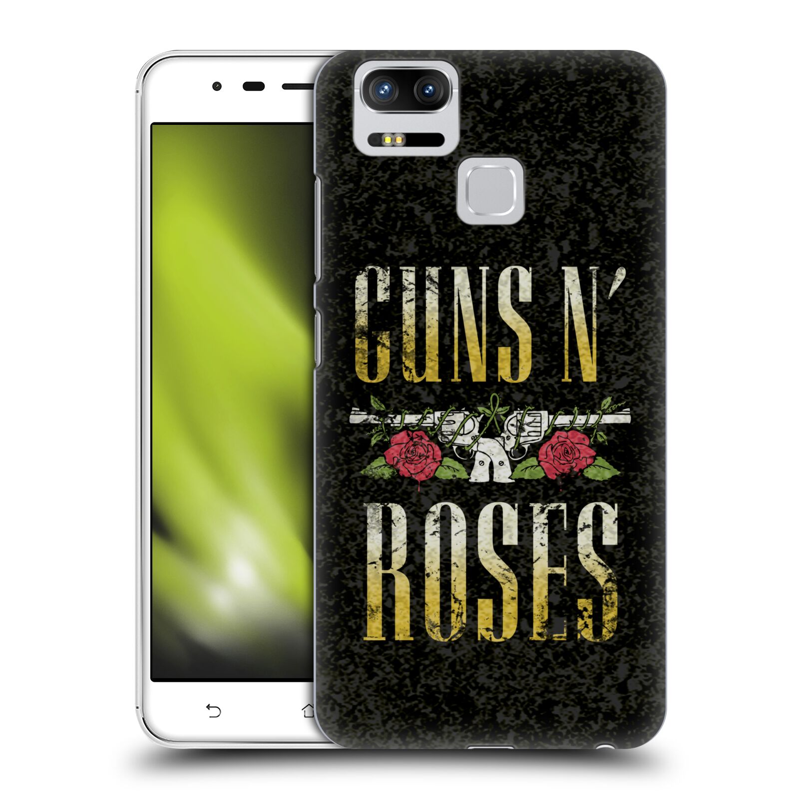 HEAD CASE plastový obal na mobil Asus Zenfone 3 Zoom ZE553KL hudební skupina Guns N Roses text