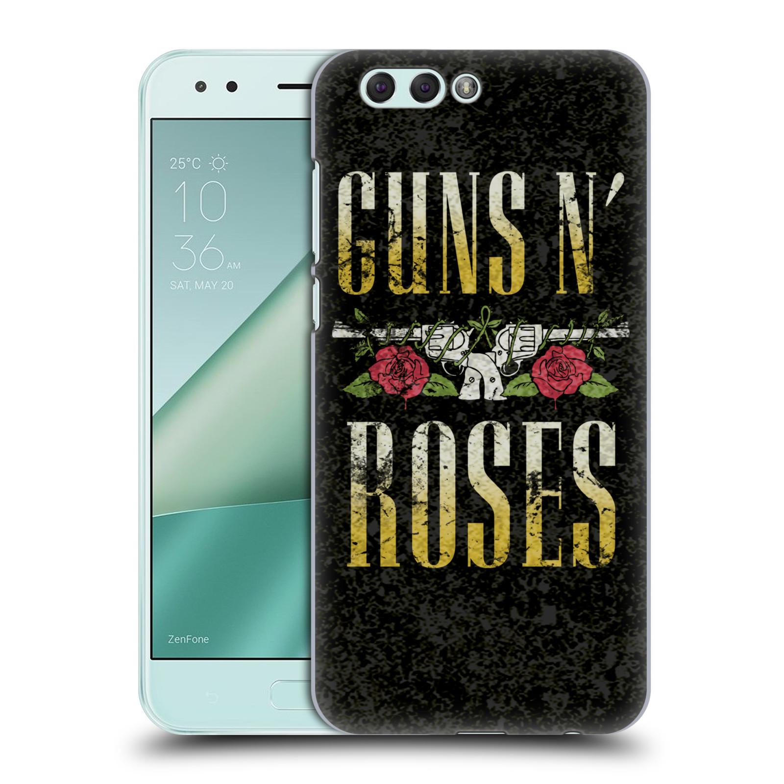 HEAD CASE plastový obal na mobil Asus Zenfone 4 ZE554KL hudební skupina Guns N Roses text