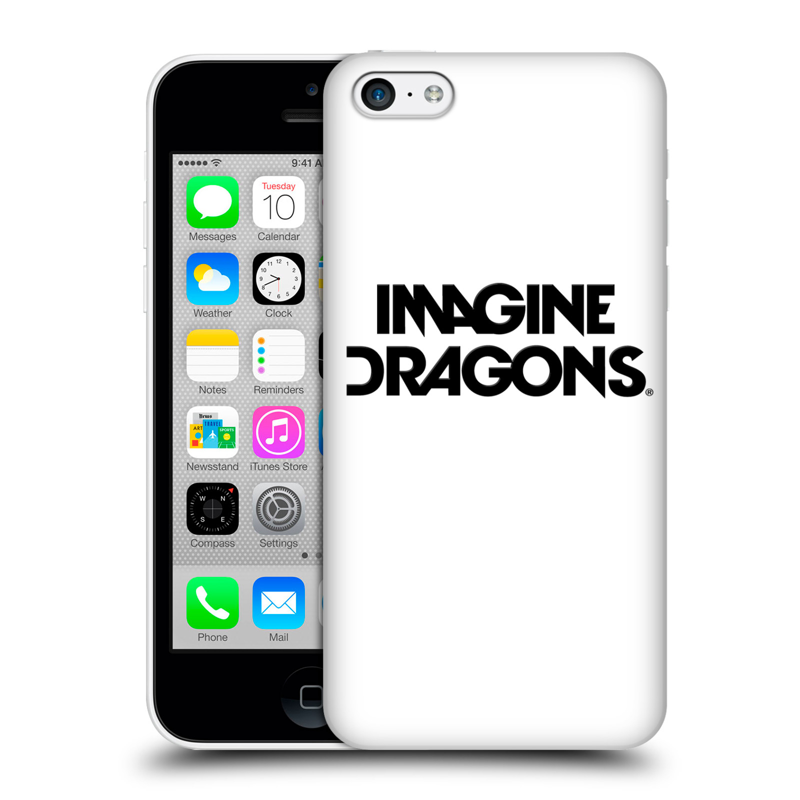 Zadní obal pro mobil Apple Iphone 5C - HEAD CASE - Hudební skupina Imagine Dragons - Logo