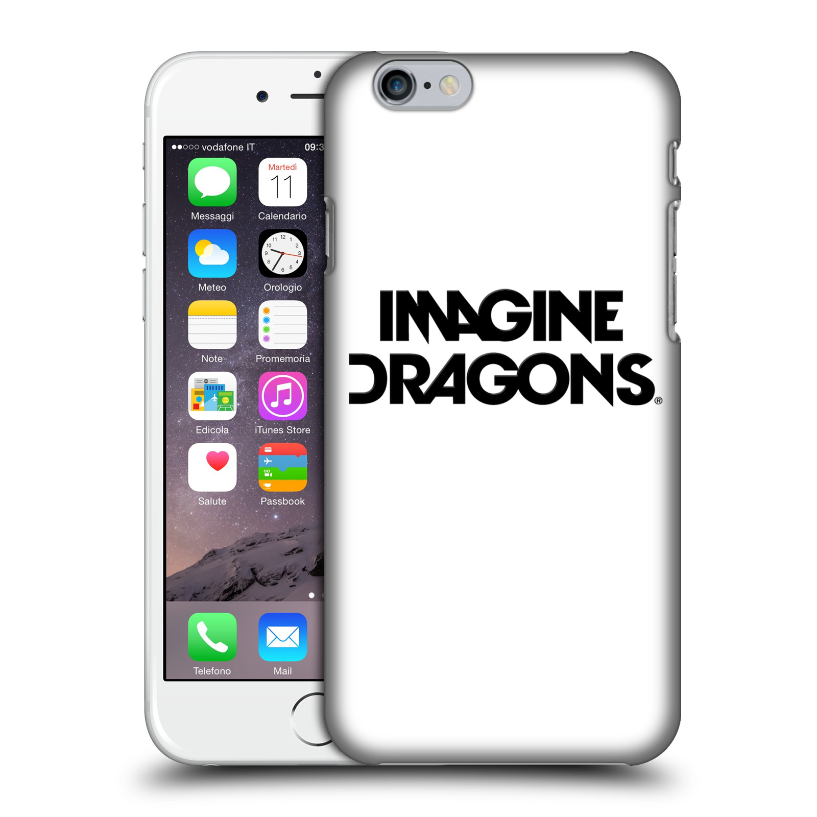 Zadní obal pro mobil Apple Iphone 6/6S - HEAD CASE - Hudební skupina Imagine Dragons - Logo
