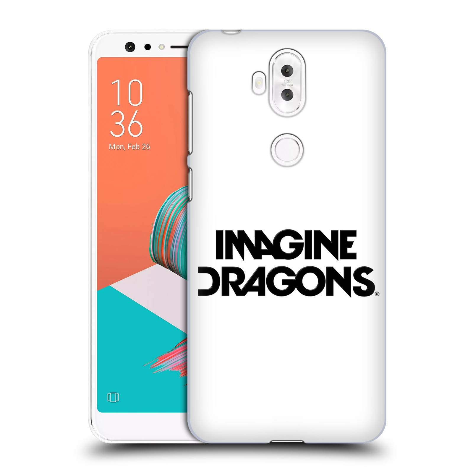 Zadní obal pro mobil Asus Zenfone 5 Lite ZC600KL - HEAD CASE - Hudební skupina Imagine Dragons - Logo