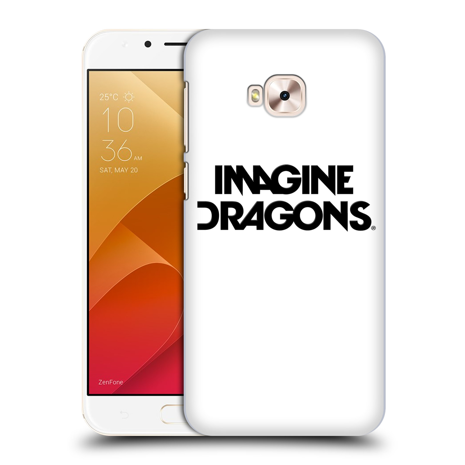 Zadní obal pro mobil Asus Zenfone 4 Selfie Pro ZD552KL - HEAD CASE - Hudební skupina Imagine Dragons - Logo