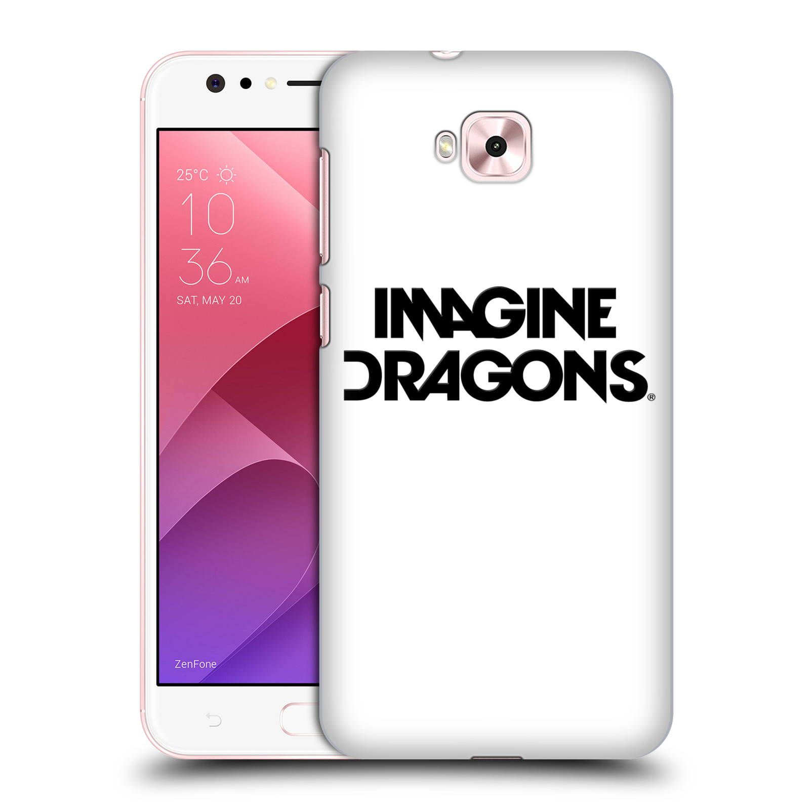 Zadní obal pro mobil Asus Zenfone 4 Selfie ZD553KL - HEAD CASE - Hudební skupina Imagine Dragons - Logo